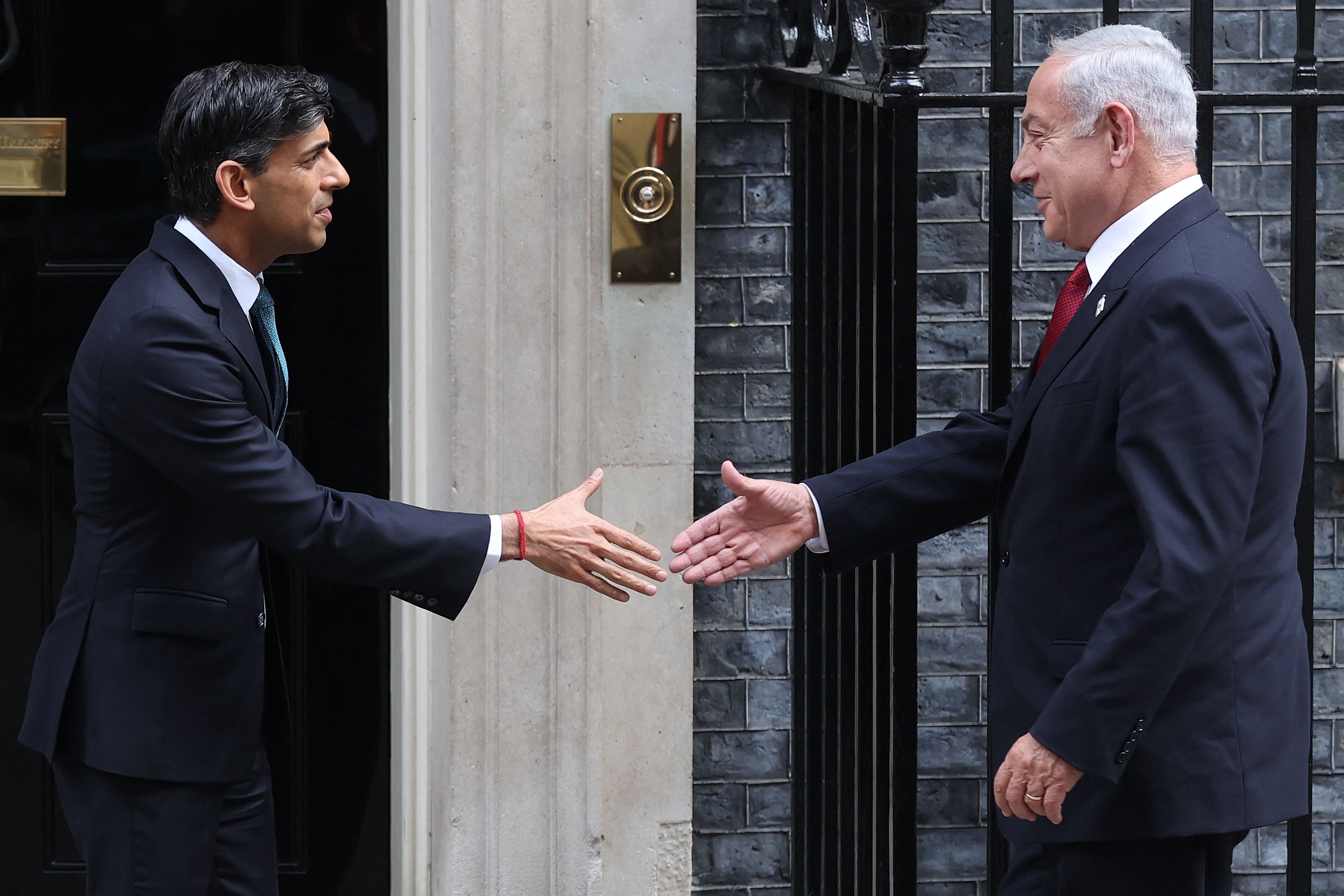 Sunak and Netanyahu meet at No 10 in March 2023