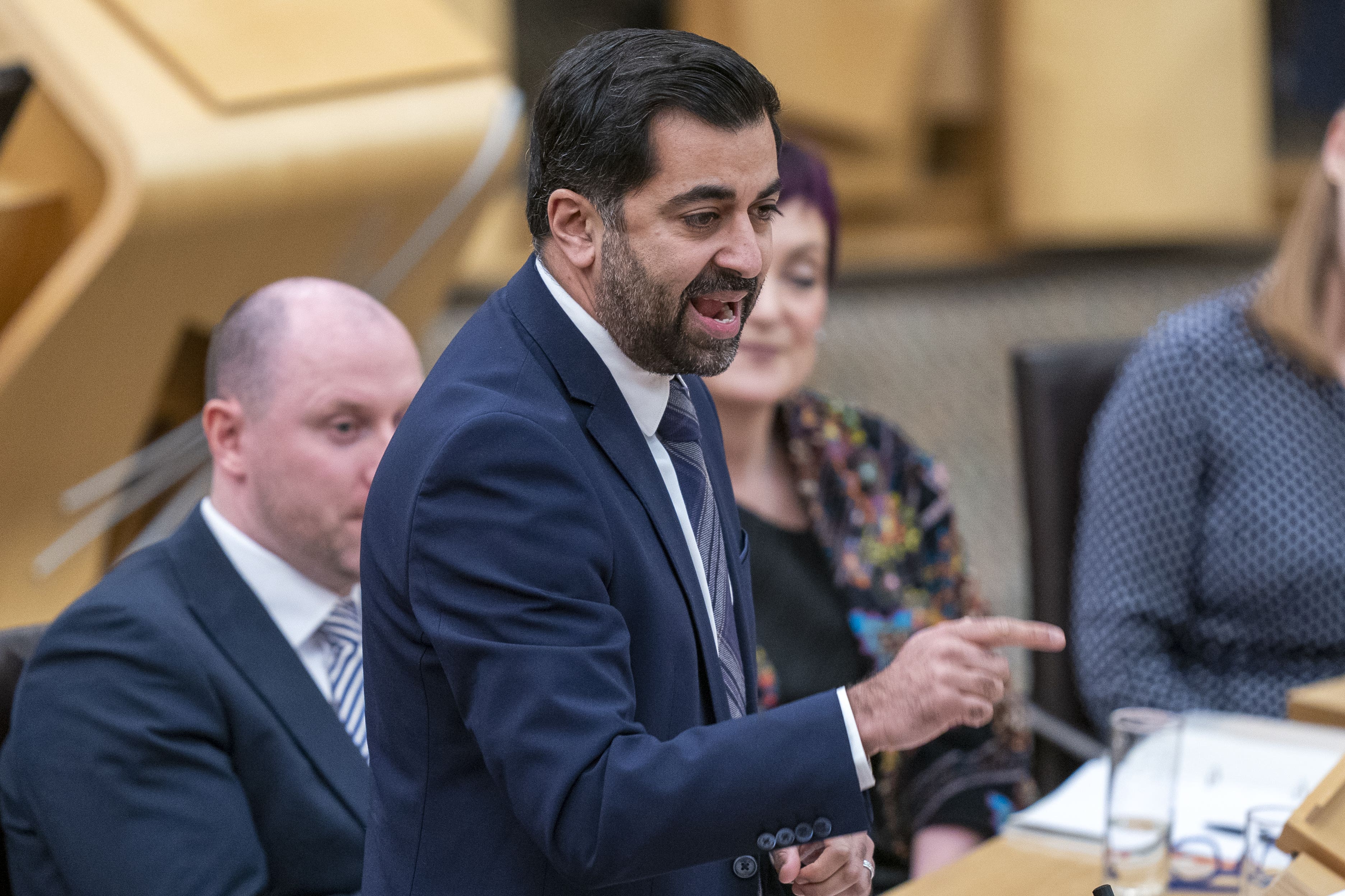 Humza Yousaf addressed the STUC Congress on Tuesday (Jane Barlow/PA)