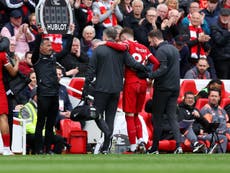 Liverpool hit by Conor Bradley blow as injury revealed