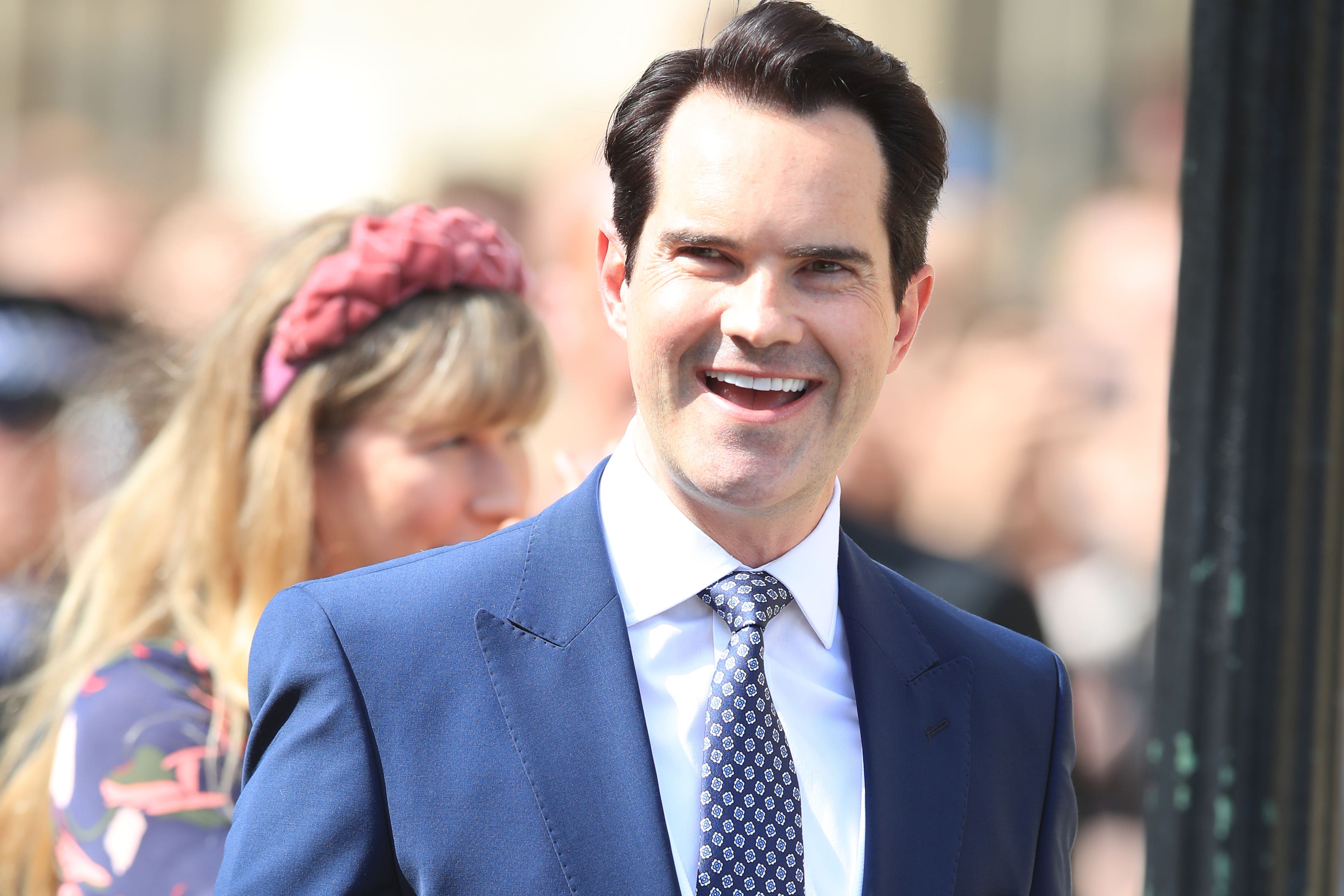 Comedian Jimmy Carr shared that he was treated for meningitis as a child.