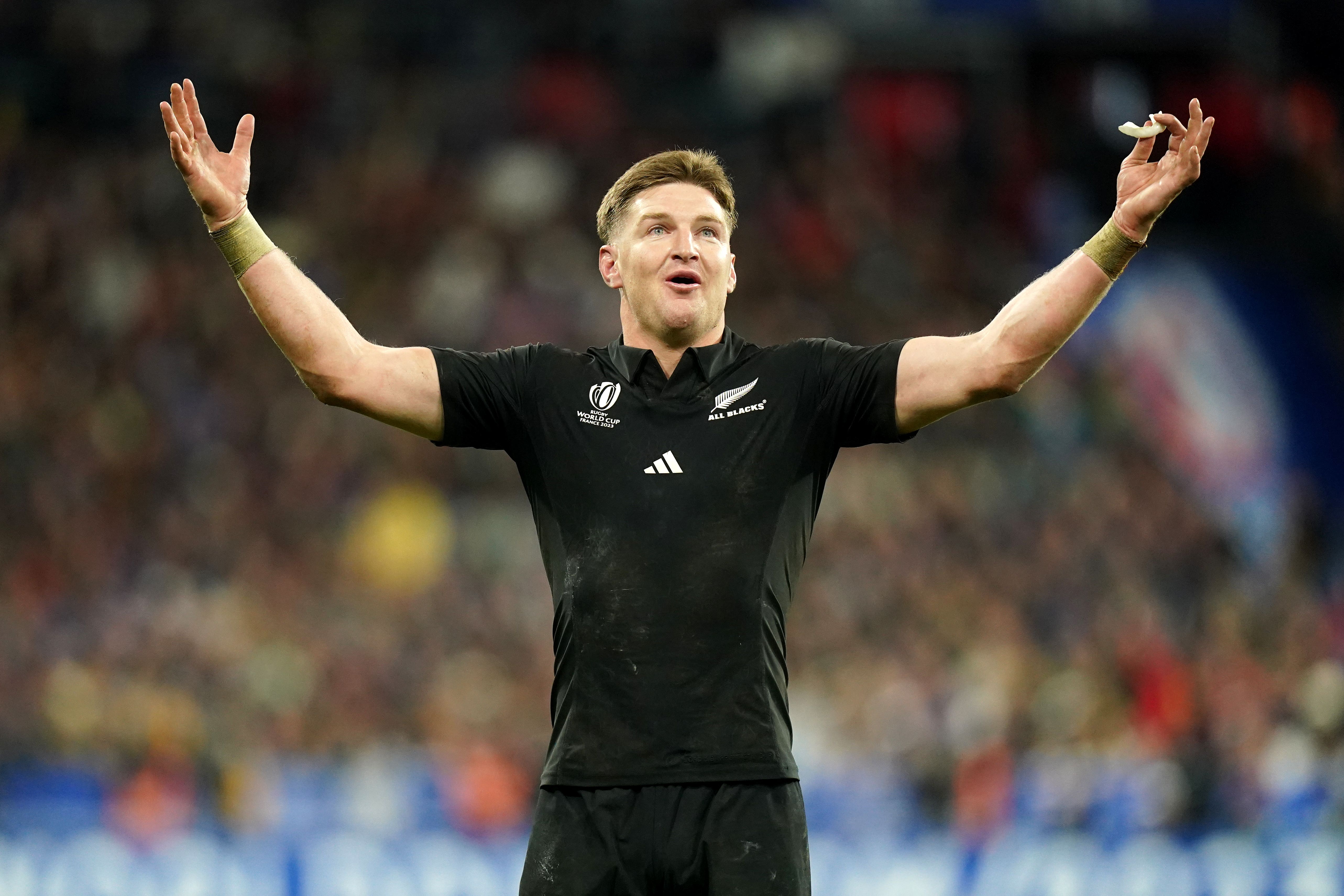 New Zealand star Jordie Barrett will join Leinster next season (Adam Davy/PA)