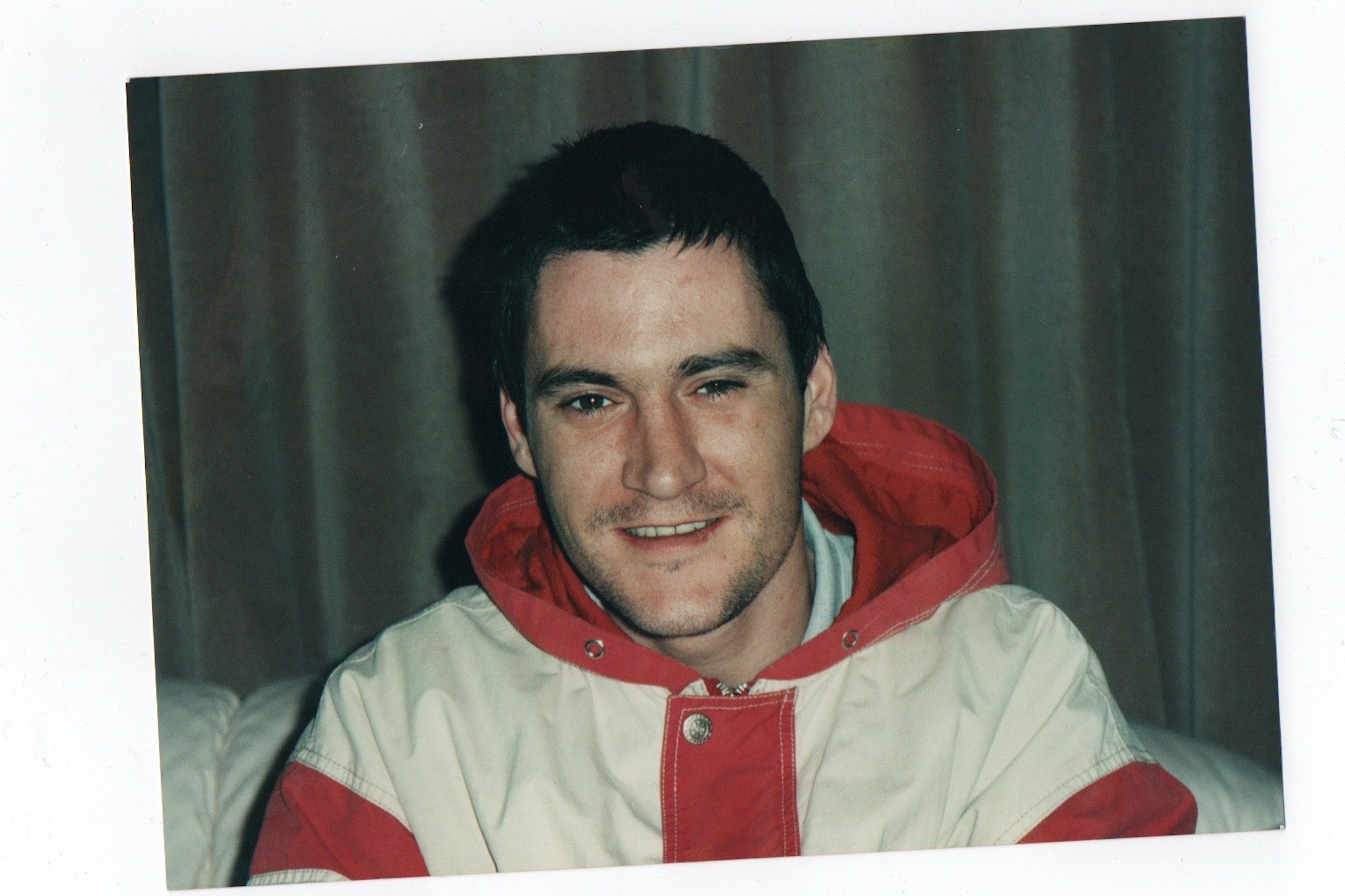 All smiles: Liam Maher of Flowered Up pictured at Reading Festival in August 1991