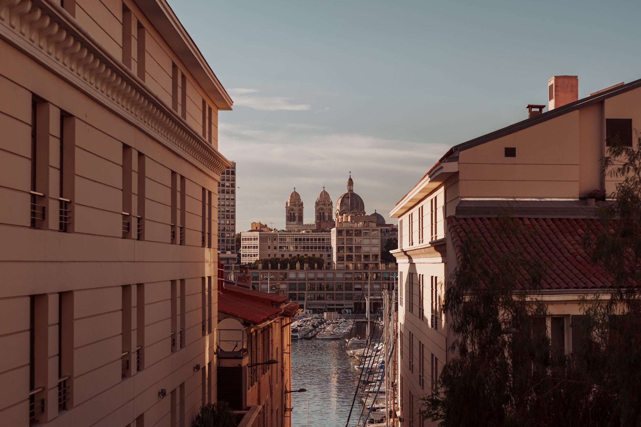 Harbour views in Marseille