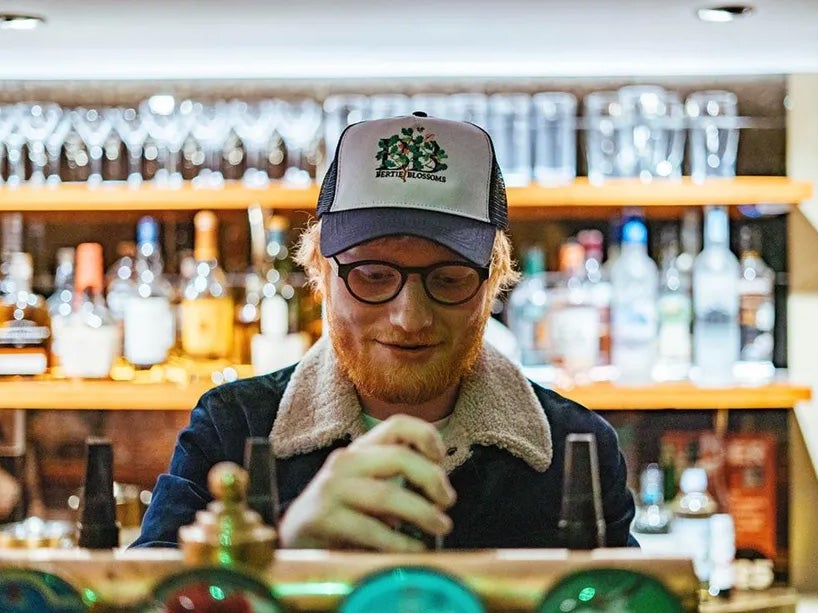 Sheeran’s Notting Hill restaurant Bertie Blossoms was reportedly in £1m worth of debt last year