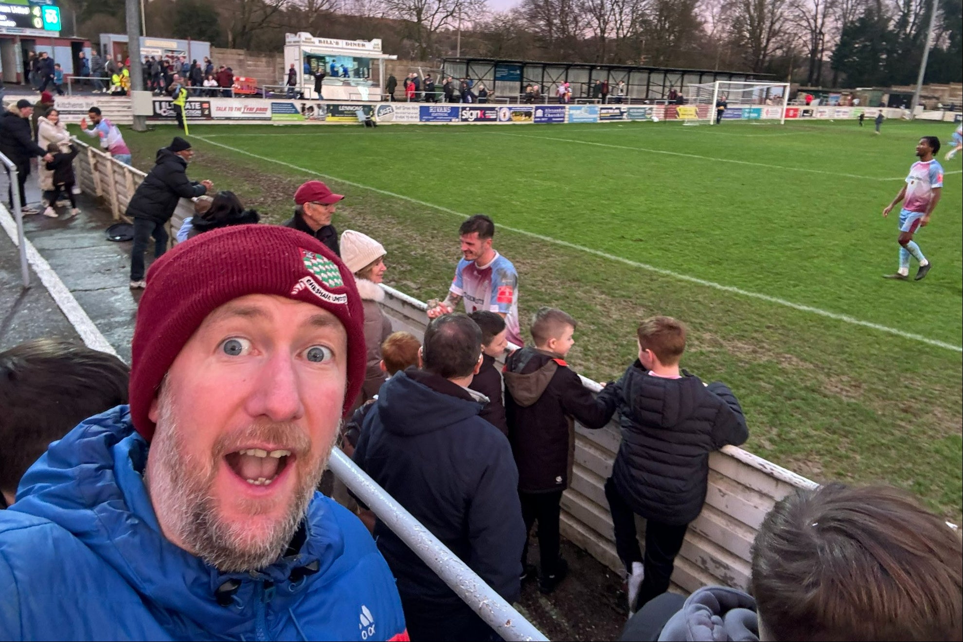 Alex Horne is a regular at Chesham United and has become a director of the club