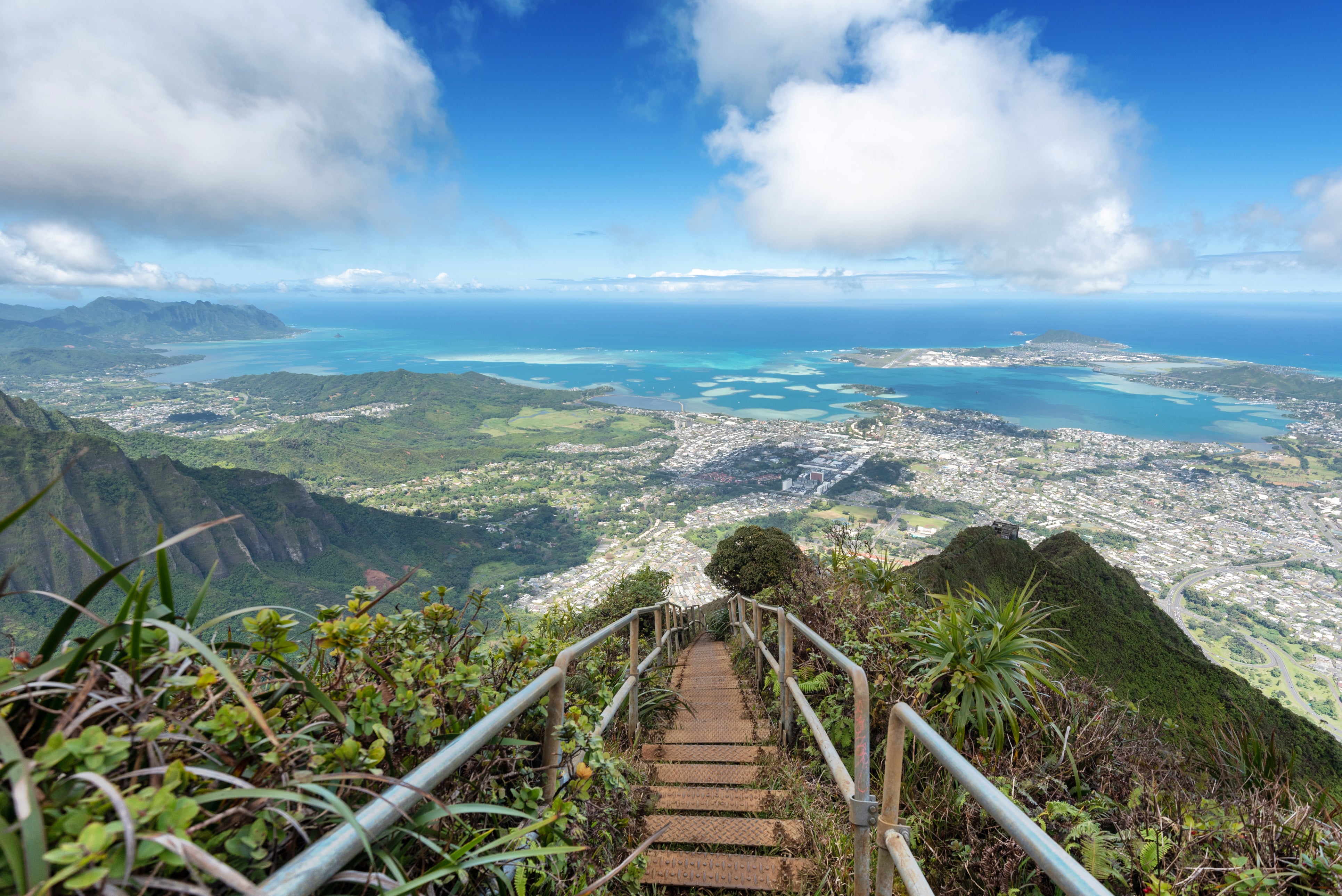 The stairs nicknamed ‘Stairway to Heaven’ have become an unofficial tourist attraction