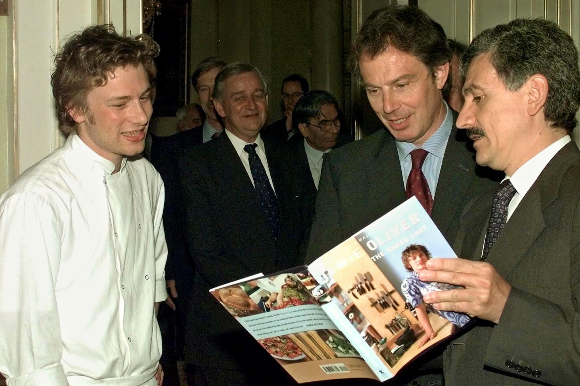 Success story: ‘The Naked Chef’ proved so popular that Oliver was invited to Downing Street by Tony Blair