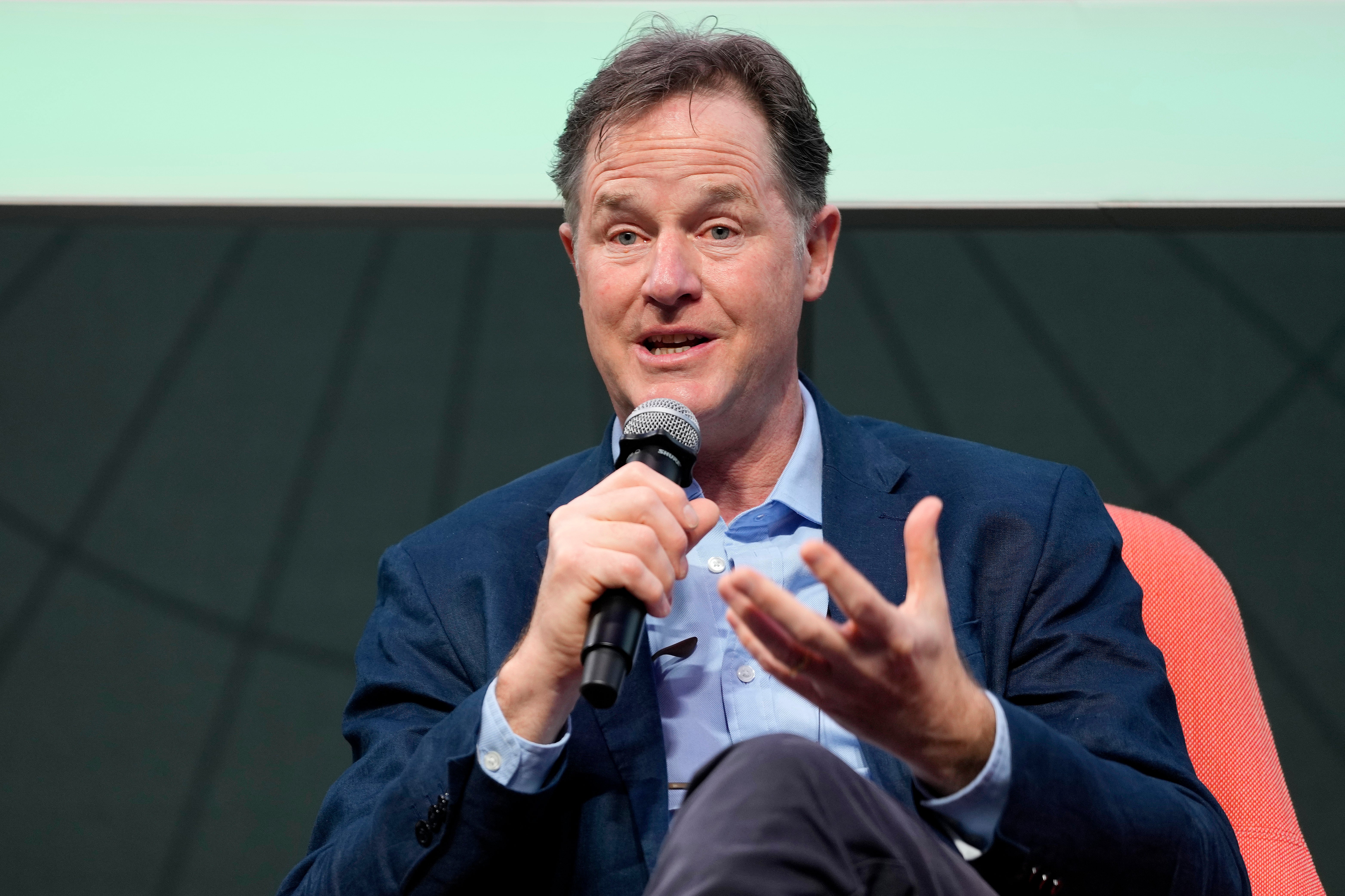 Nick Clegg has warned the European Union is at a ‘real pivotal moment’