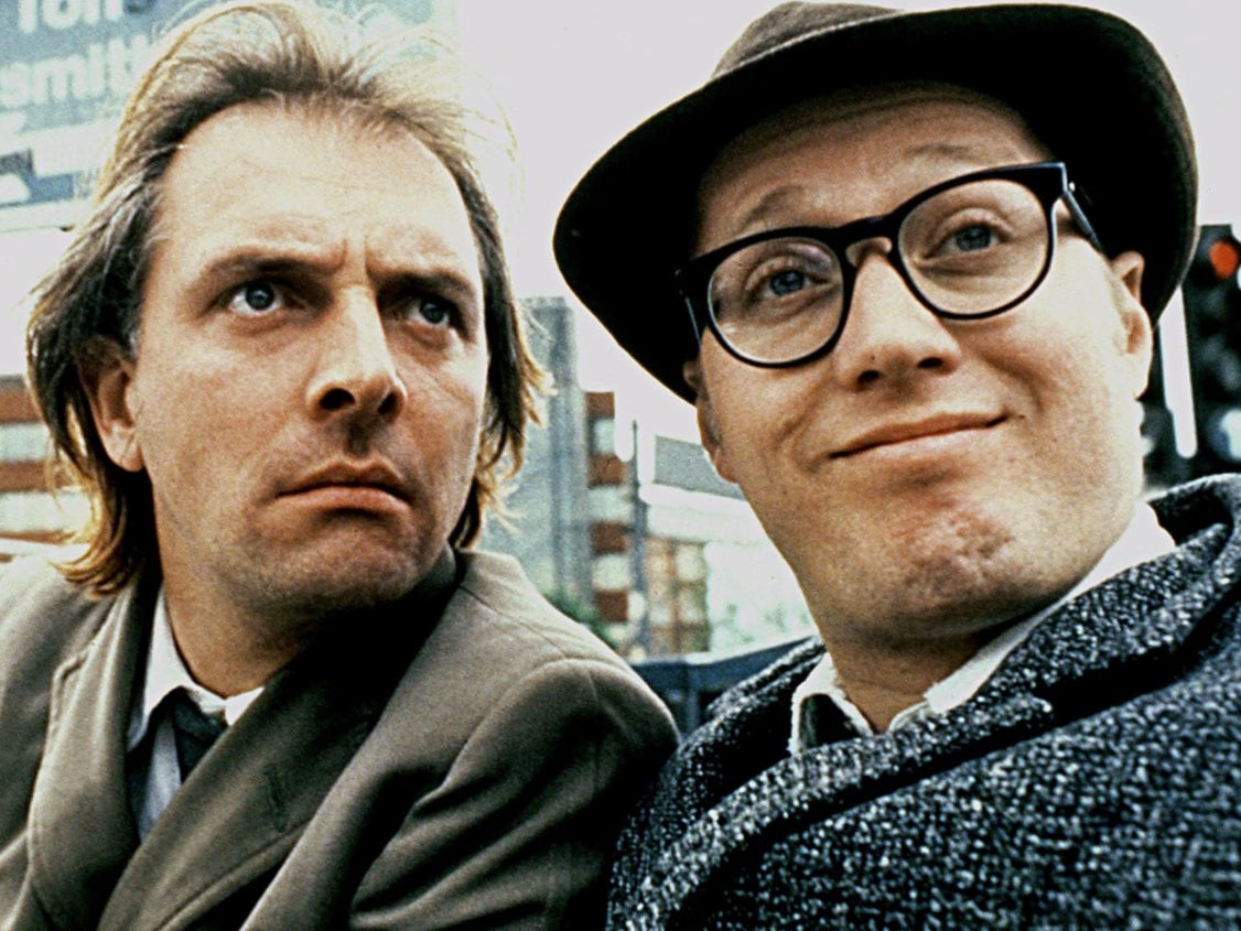 Rik Mayall and Adrian Edmondson in ‘Bottom'