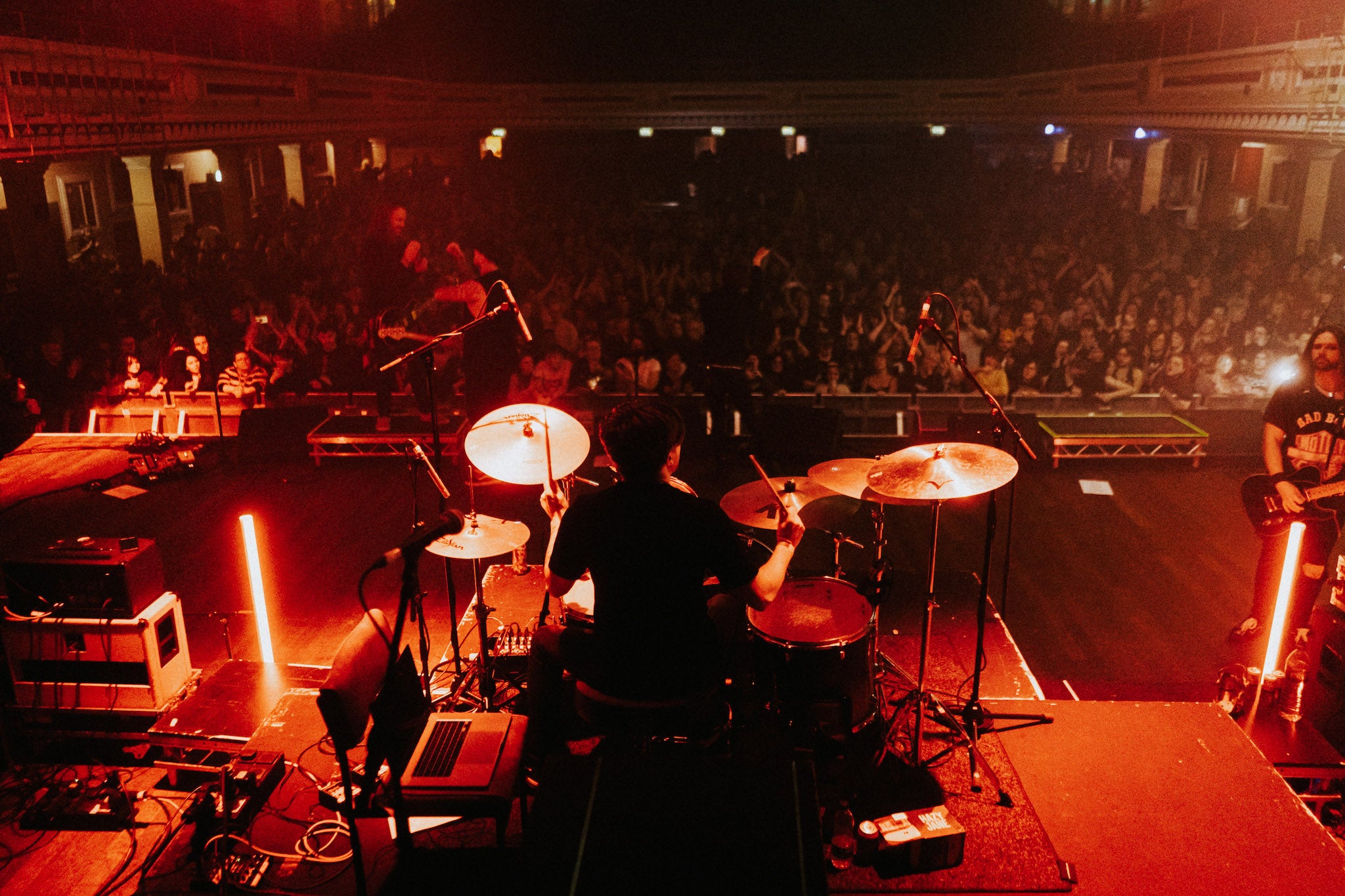 In January, more than 1,000 people braved the cold to see Fell Out Boy and The Black Charade at The Ritz in Manchester