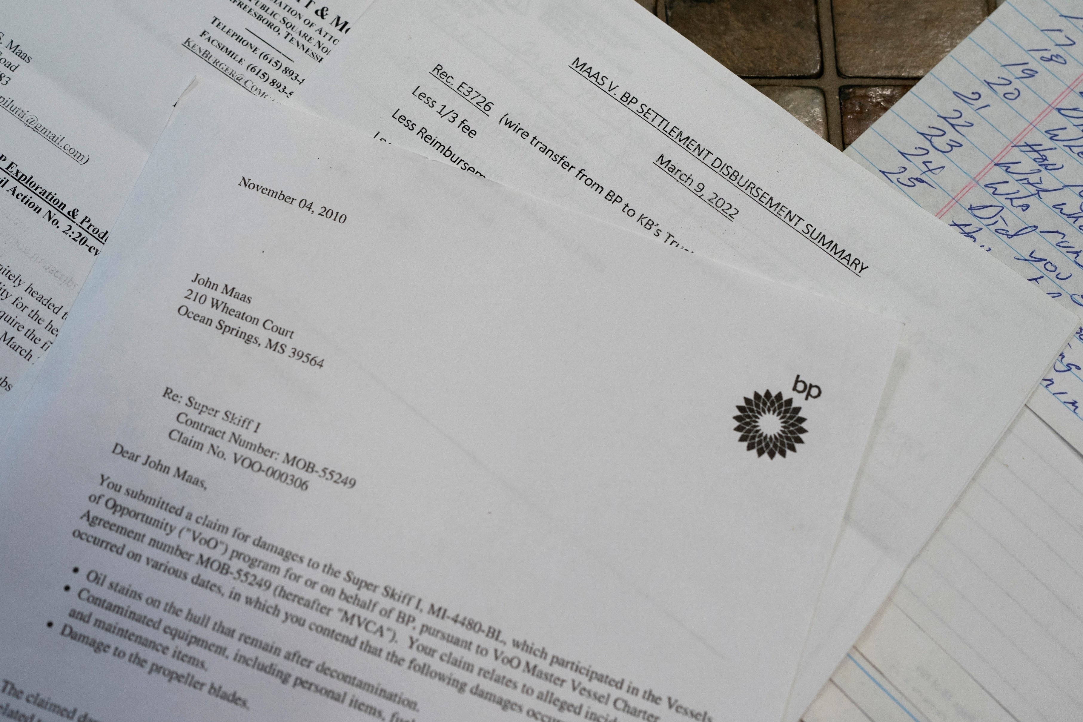 Gulf Spill Boat Captain