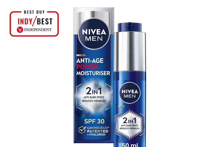 Nivea Men 2-in-1 anti-age power moisturiser, SPF 30