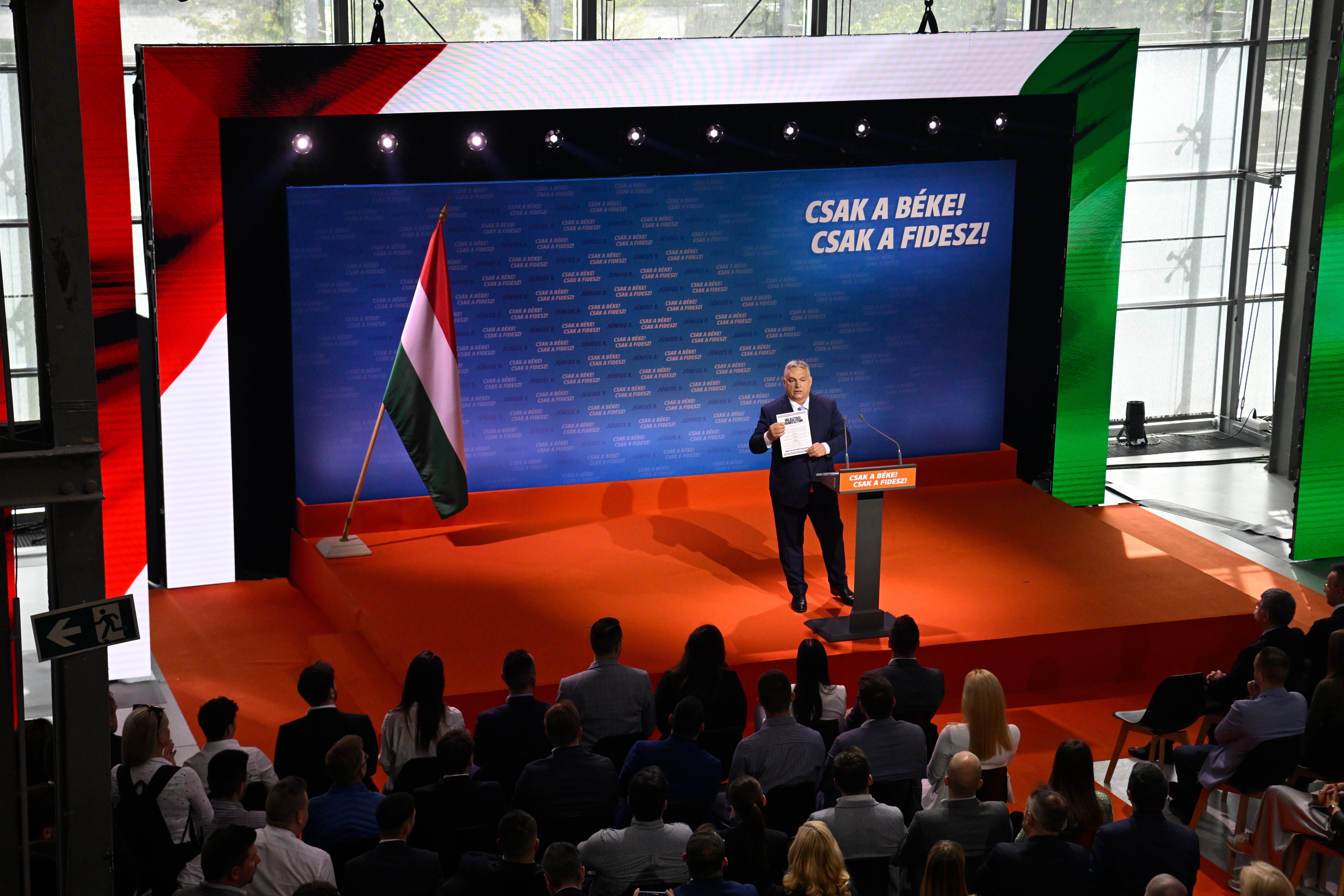 Hungary Orban Campaign Opening