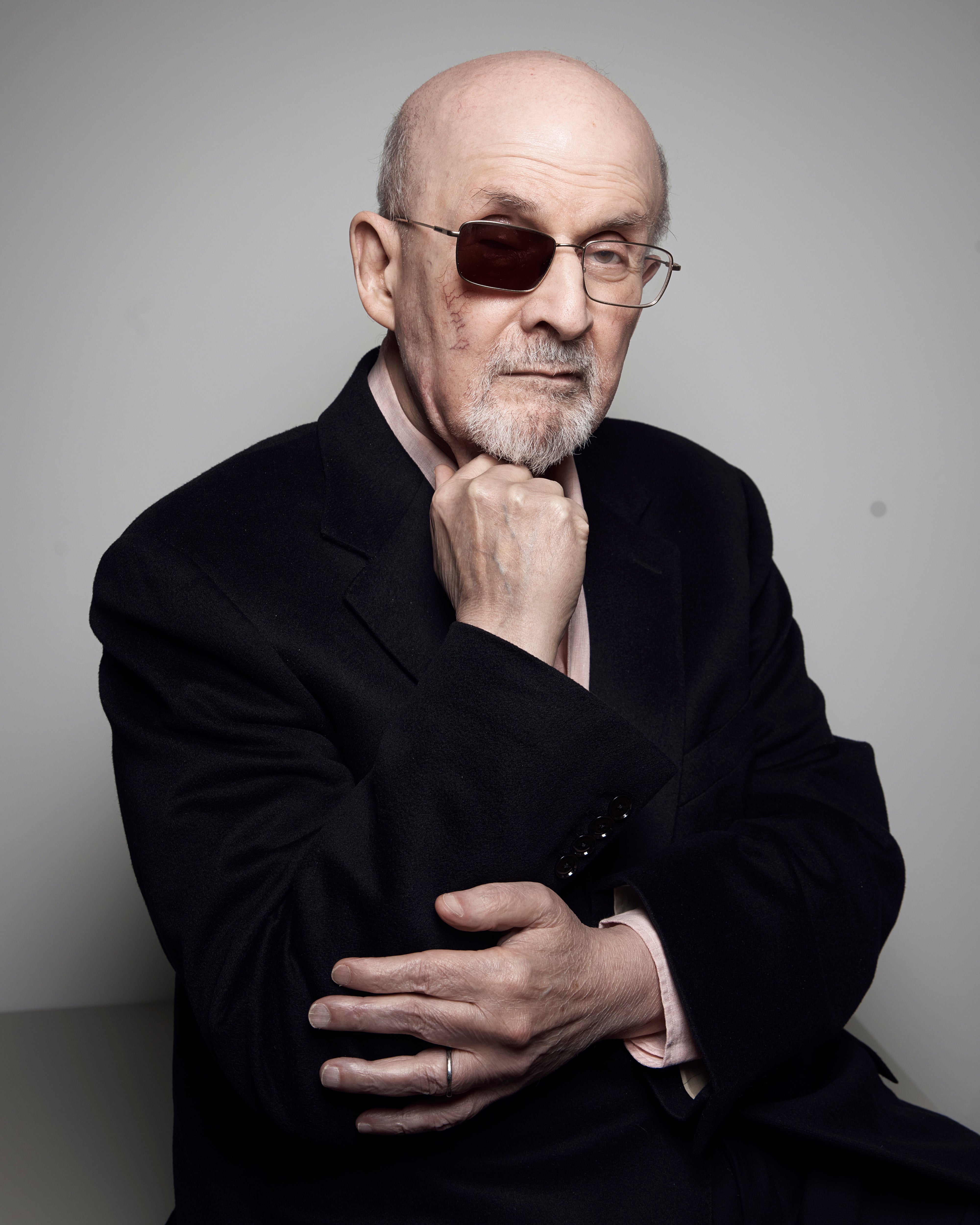 Salman Rushdie Portrait Session