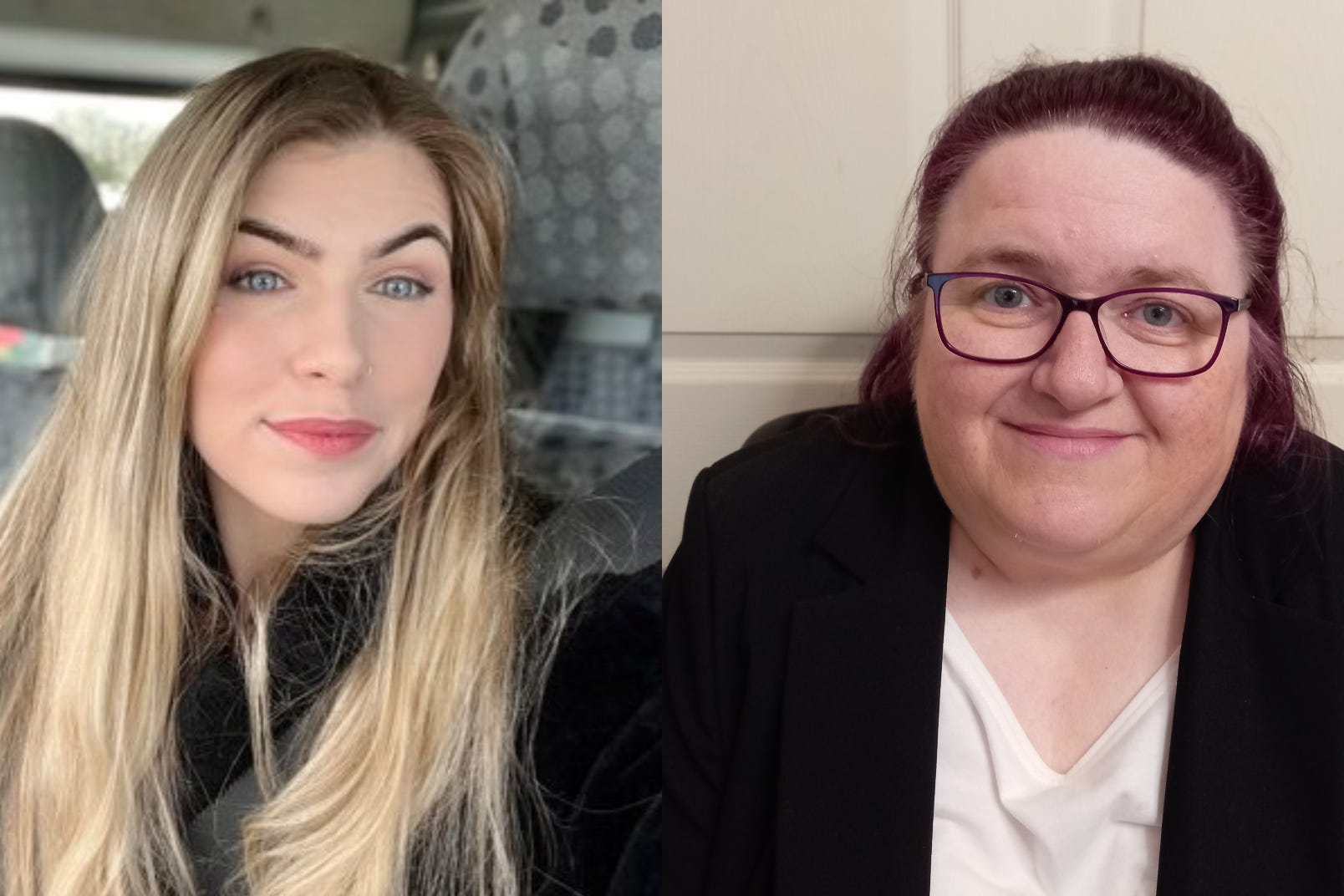 Rosie Sargent, left, and Debra Baxter were responding to proposed changes to the personal independence payment (Rosie Sargent/Debra Baxter/PA)