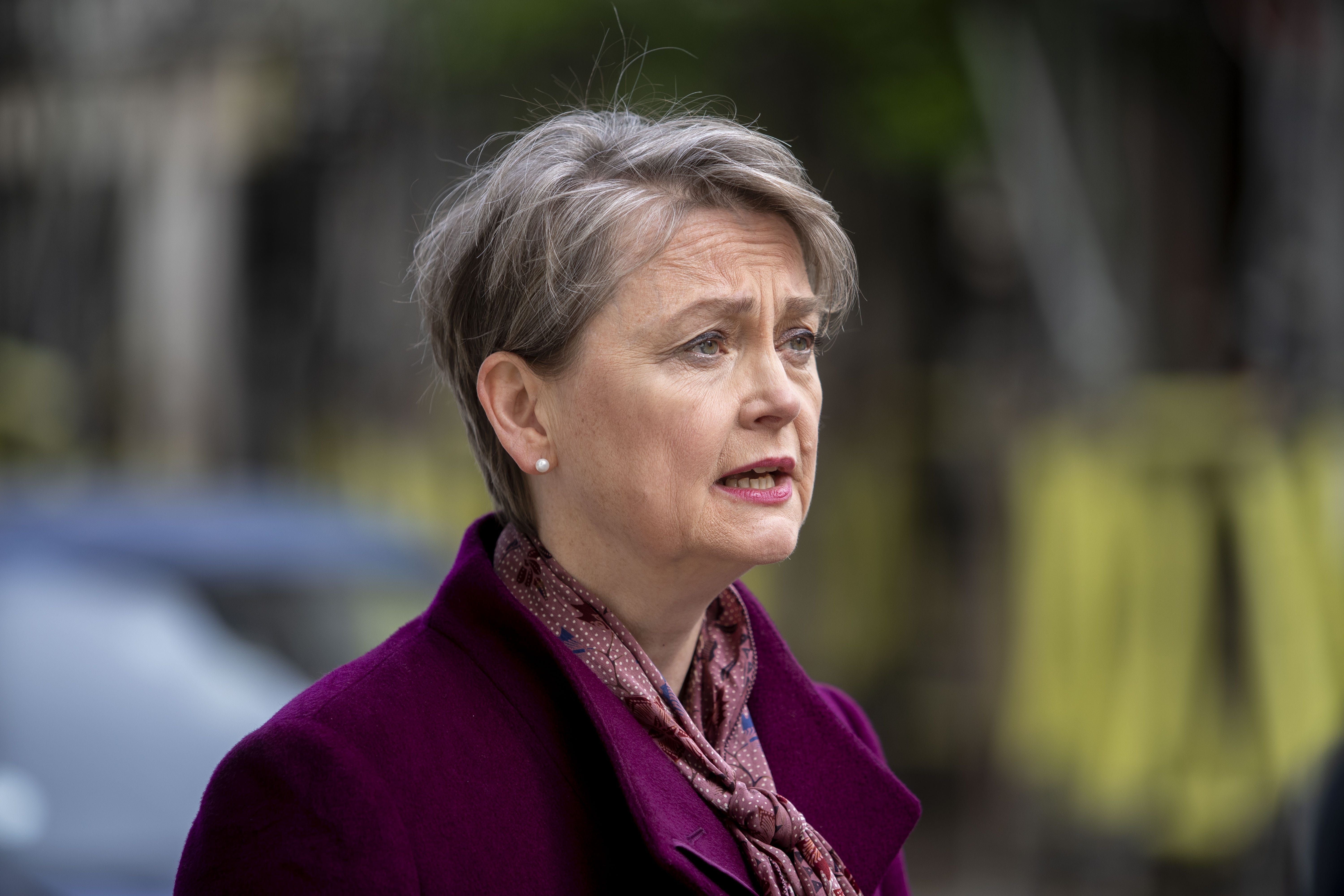 Shadow home secretary Yvette Cooper (Jeff Moore/PA)