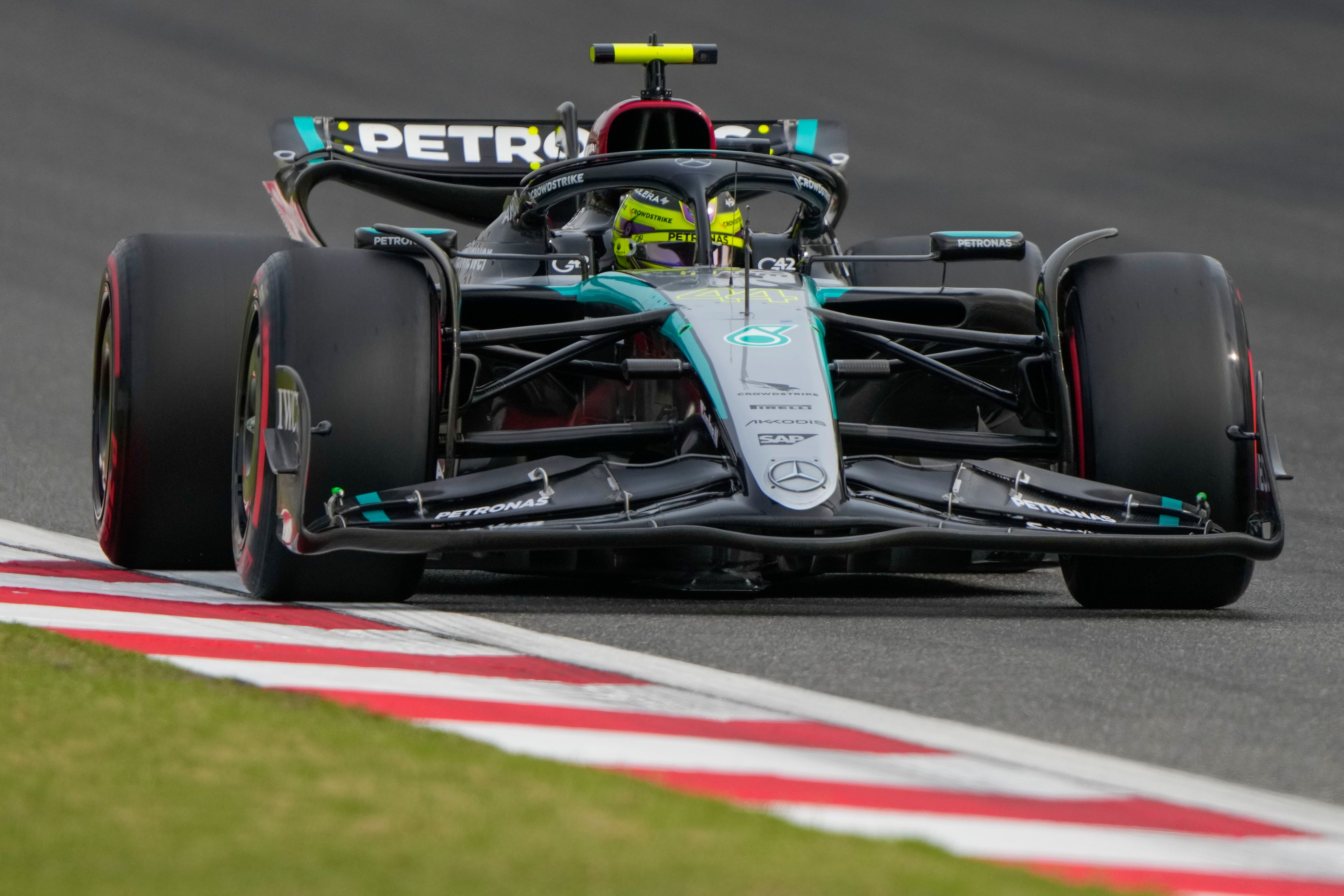 Lewis Hamilton went out in Q1 (AP Photo/Andy Wong)