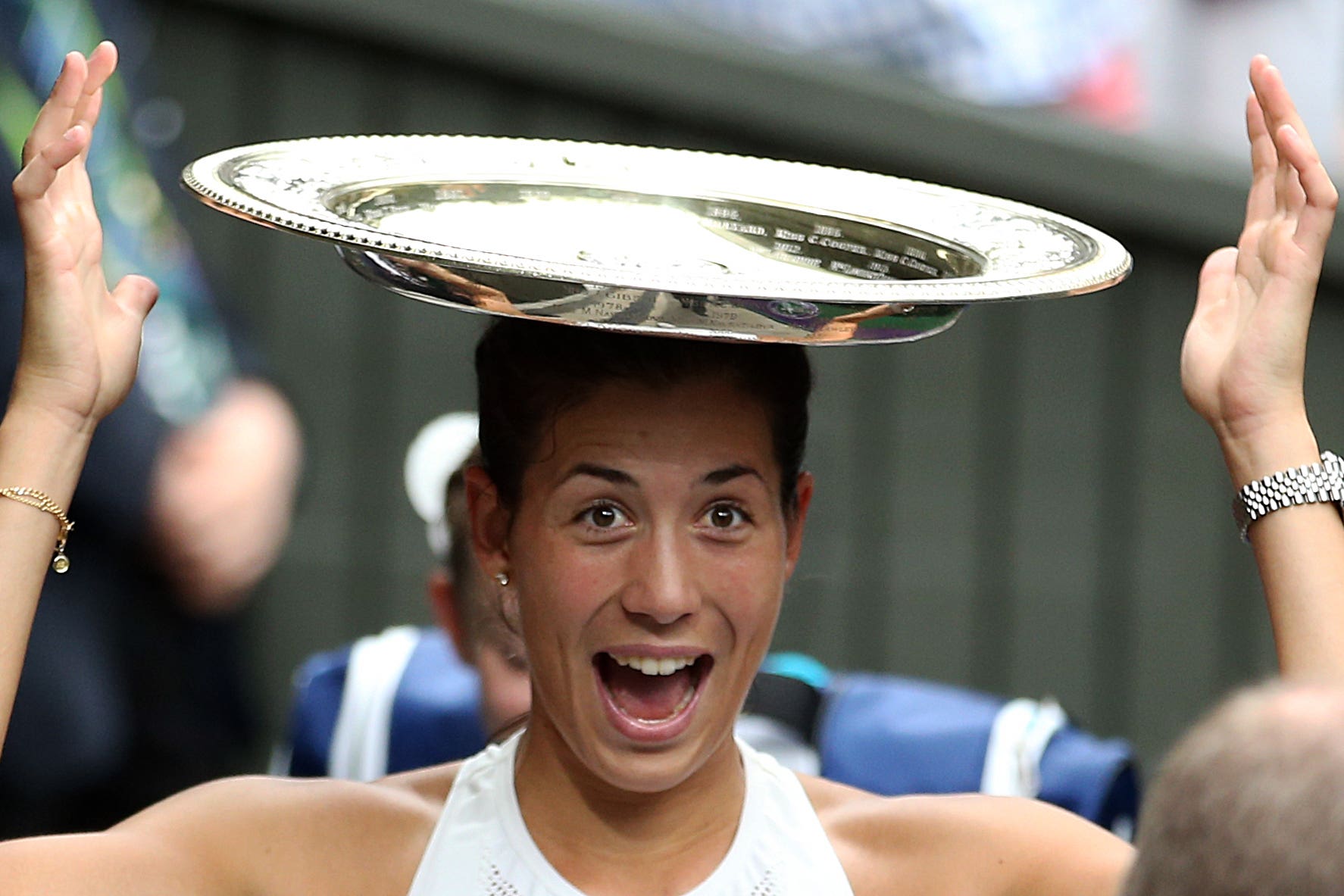 Garbine Muguruza won Wimbledon in 2017 (Steven Paston/PA)