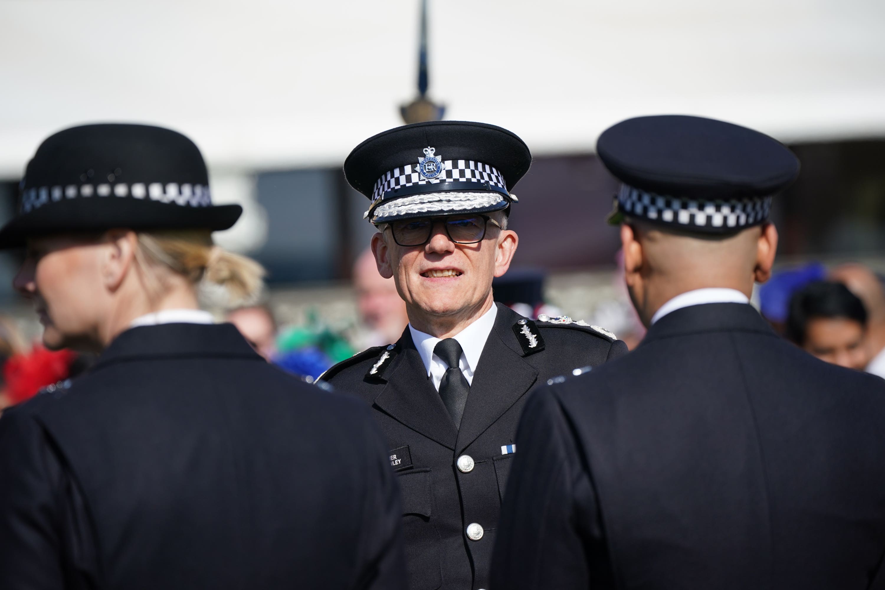 Metropolitan Police Commissioner Sir Mark Rowley has faced calls to resign over the force’s handling of pro-Palestinian protests (Yui Mok/PA)