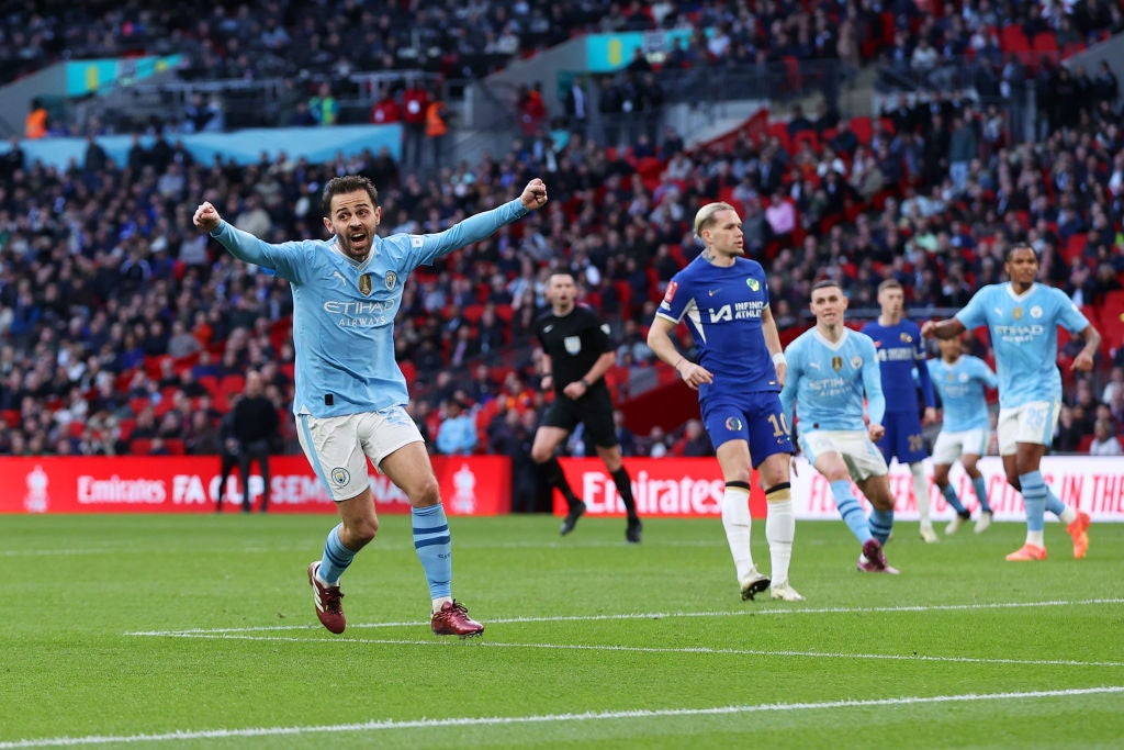 Silva’s goal in the final 10 minutes was enough to take City through to another FA Cup final