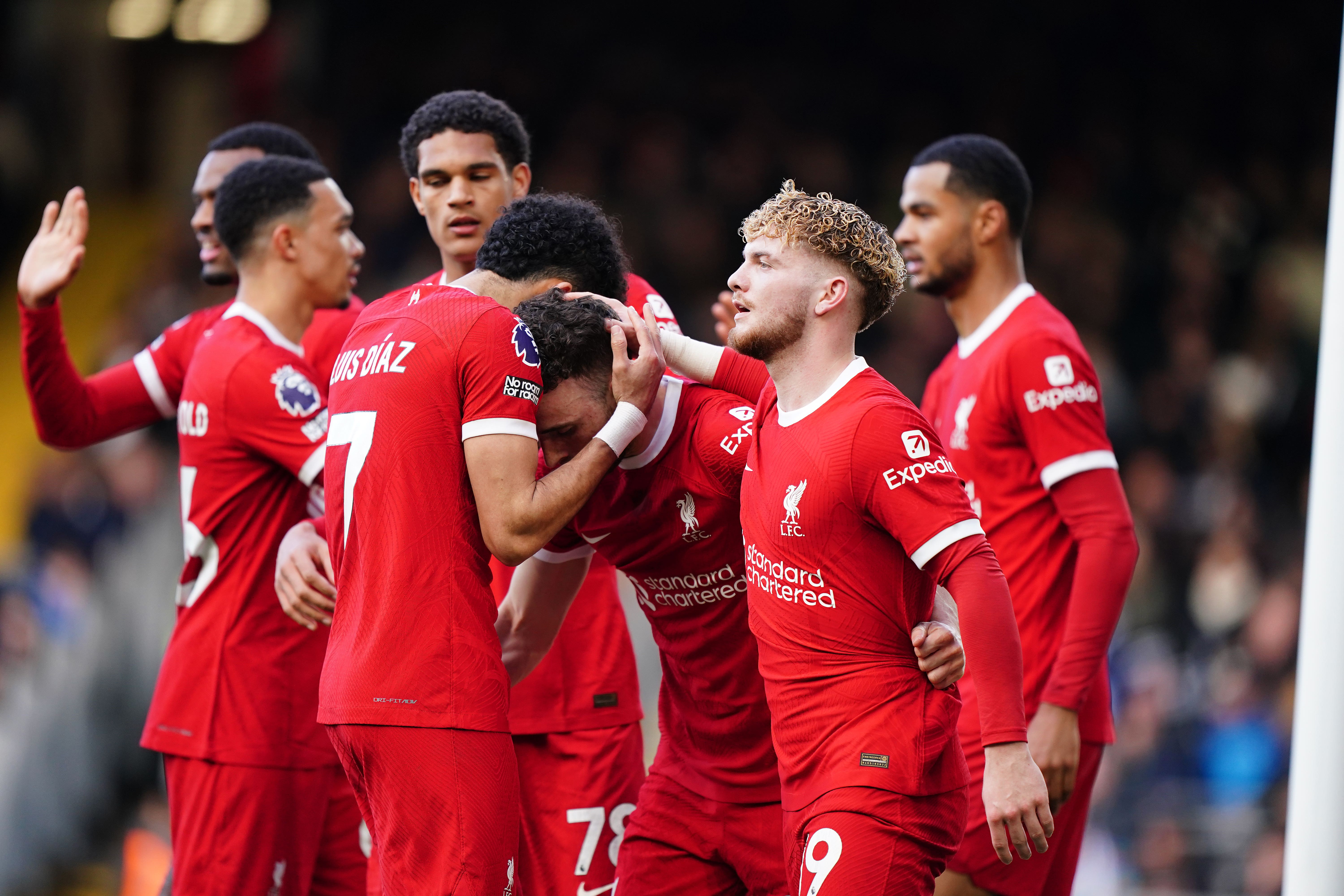 Liverpool won at Fulham (Zac Goodwin/PA)