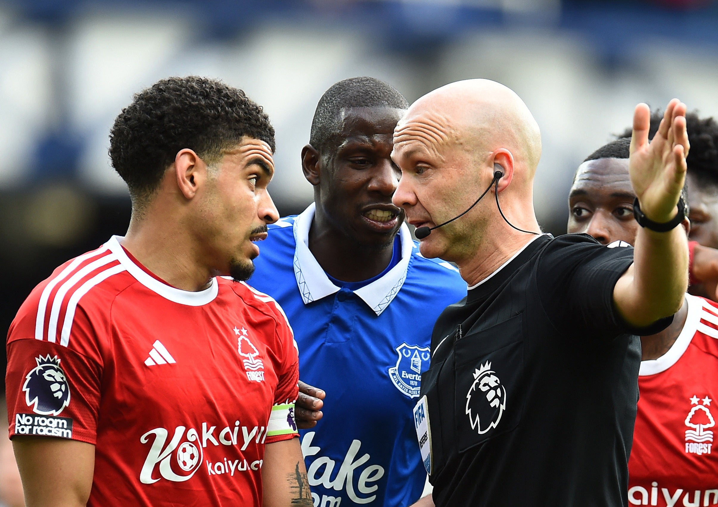 Nottingham Forest were furious at being denied three penalties in their defeat