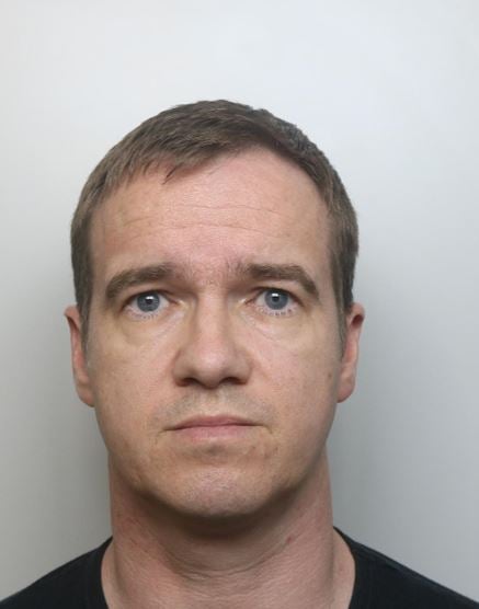 A mugshot of Paul Sellwood