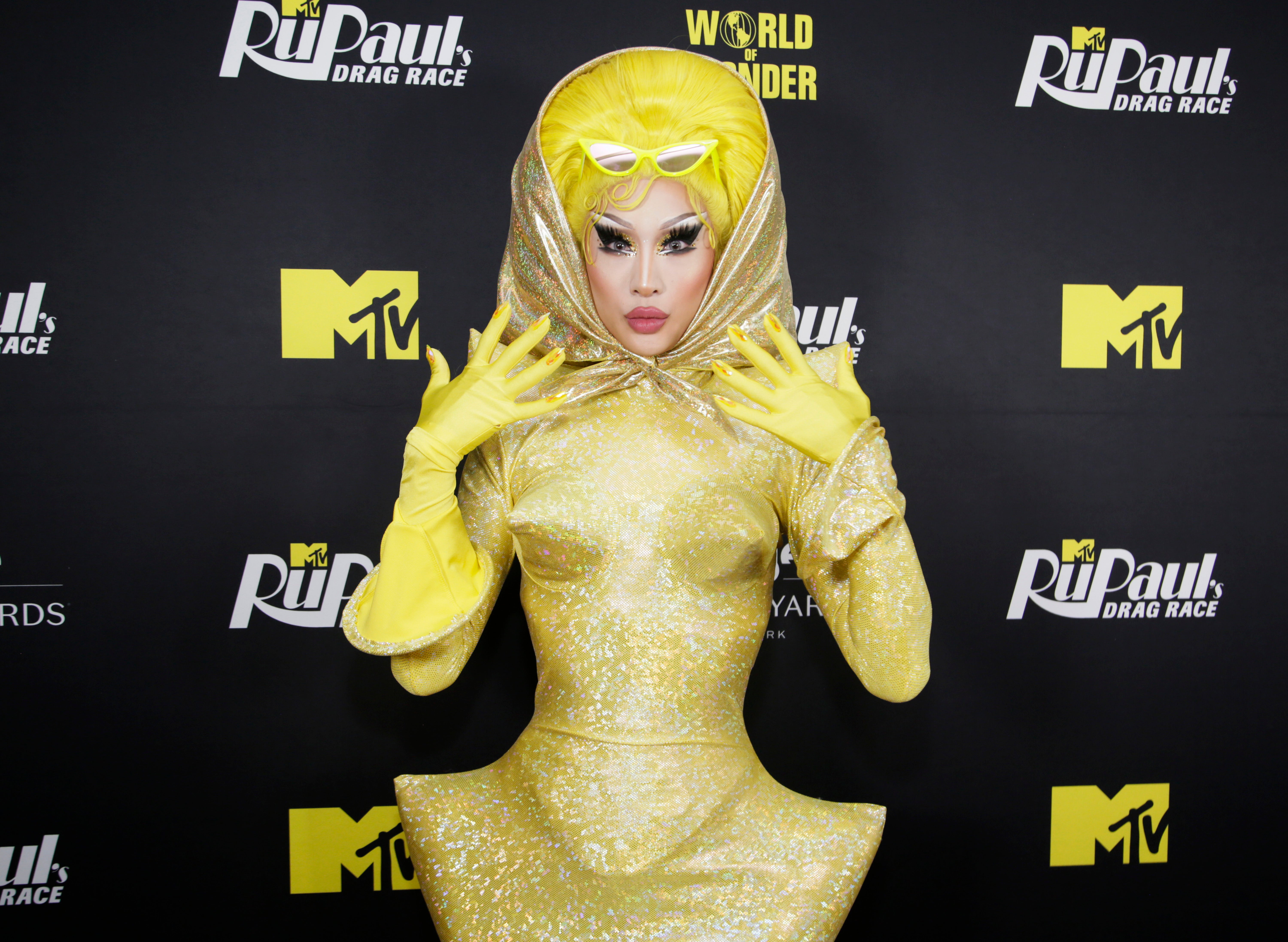 Nymphia Wind attends RuPaul’s Drag Race Season 16 finale screening event in New York City