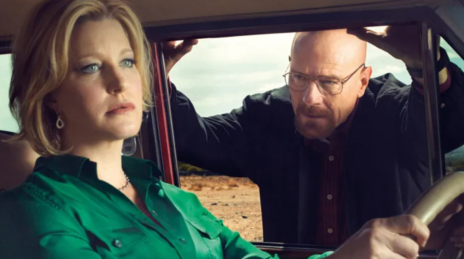 Anna Gunn and Bryan Cranston in ‘Breaking Bad’