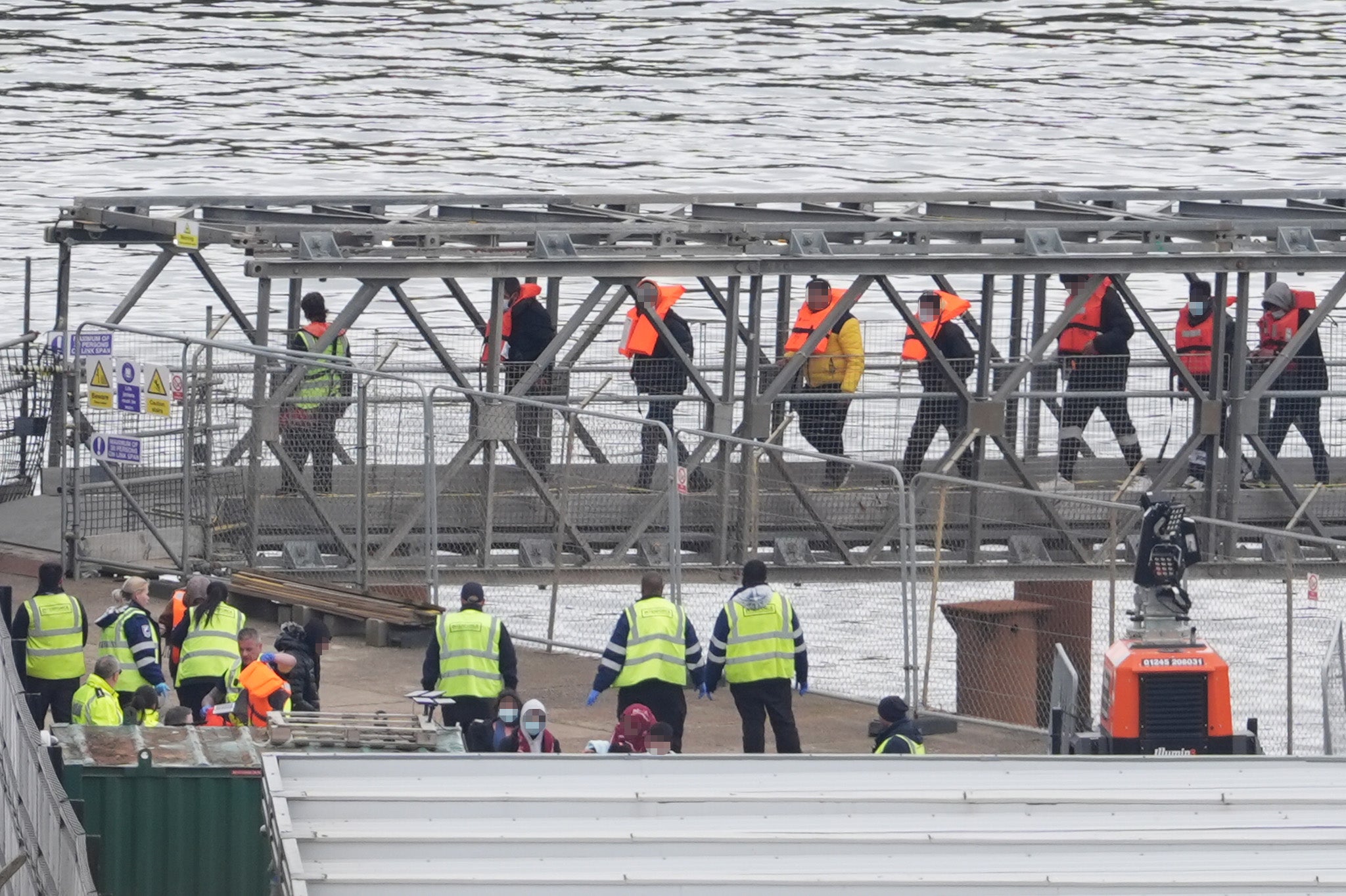 Around 500 people crossed the Channel on small boats over the course of Friday and Saturday, the latest Home Office data suggests