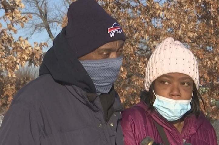 Jaylen’s mother and father, Joann Ponzo and Brian Griffin