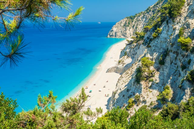 <p>Lefkada has mindblowingly beautiful beaches</p>