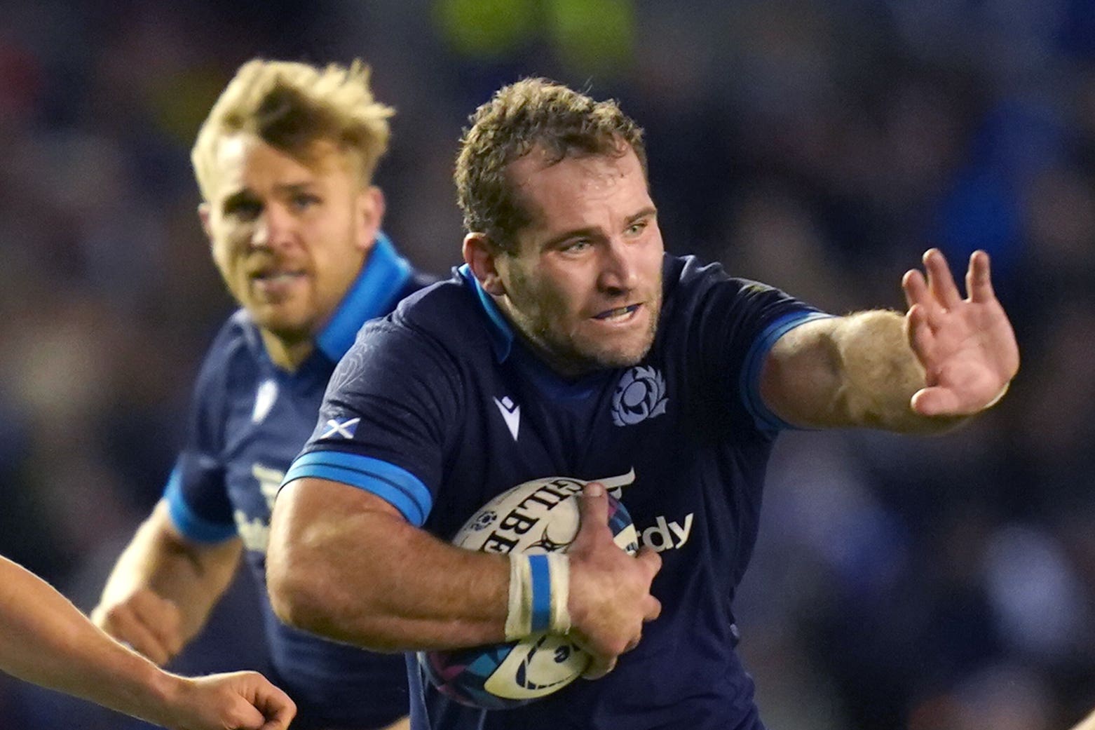 Fraser Brown accumulated 61 caps for Scotland (Jane Barlow/PA)