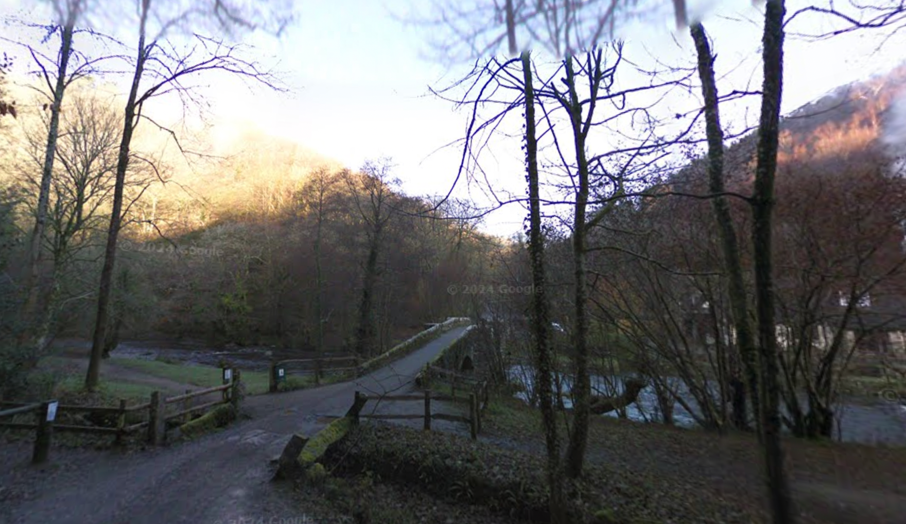 Fingle Bridge in Dartmoor