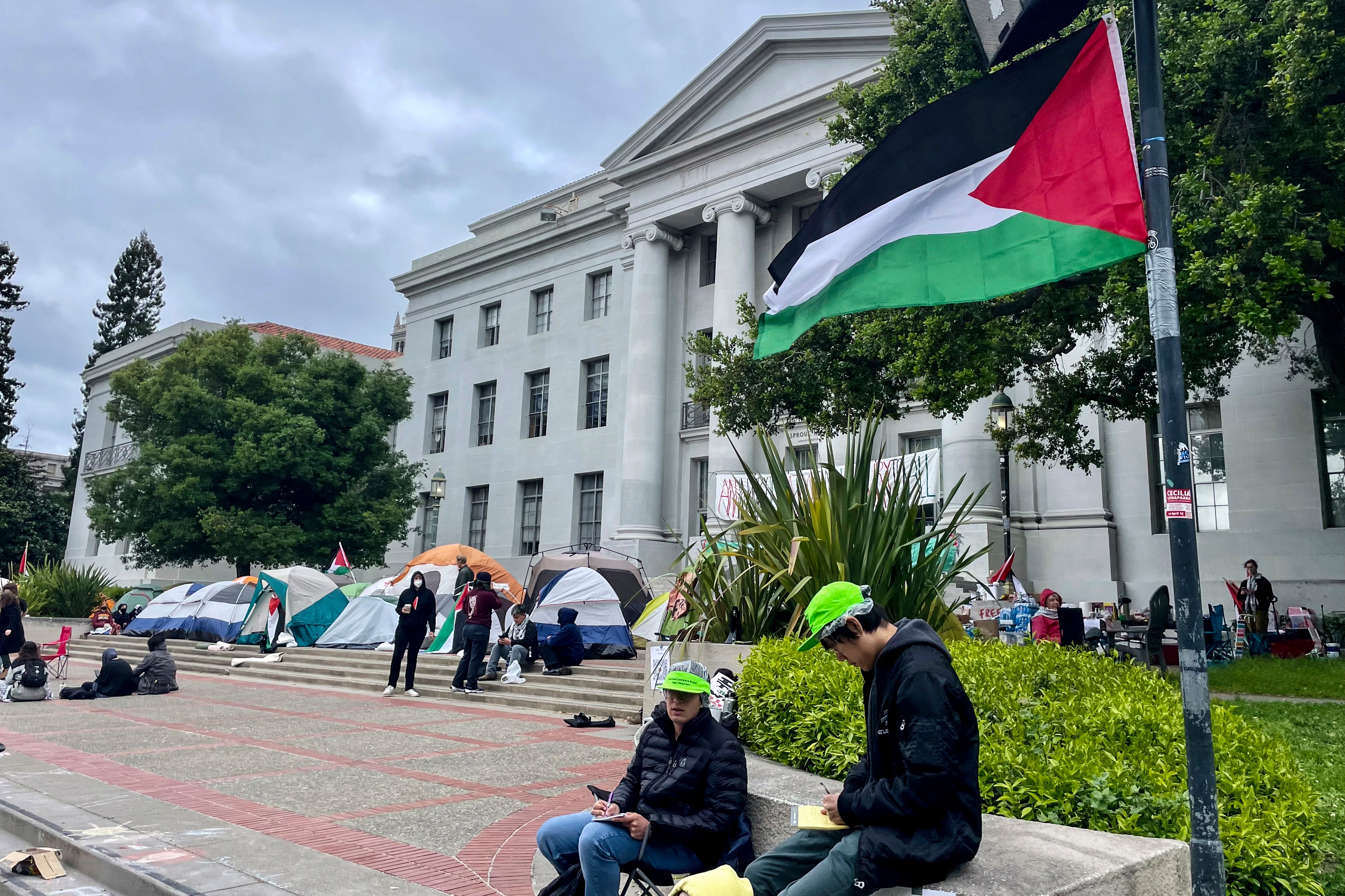 Israel Palestinians Campus Protests
