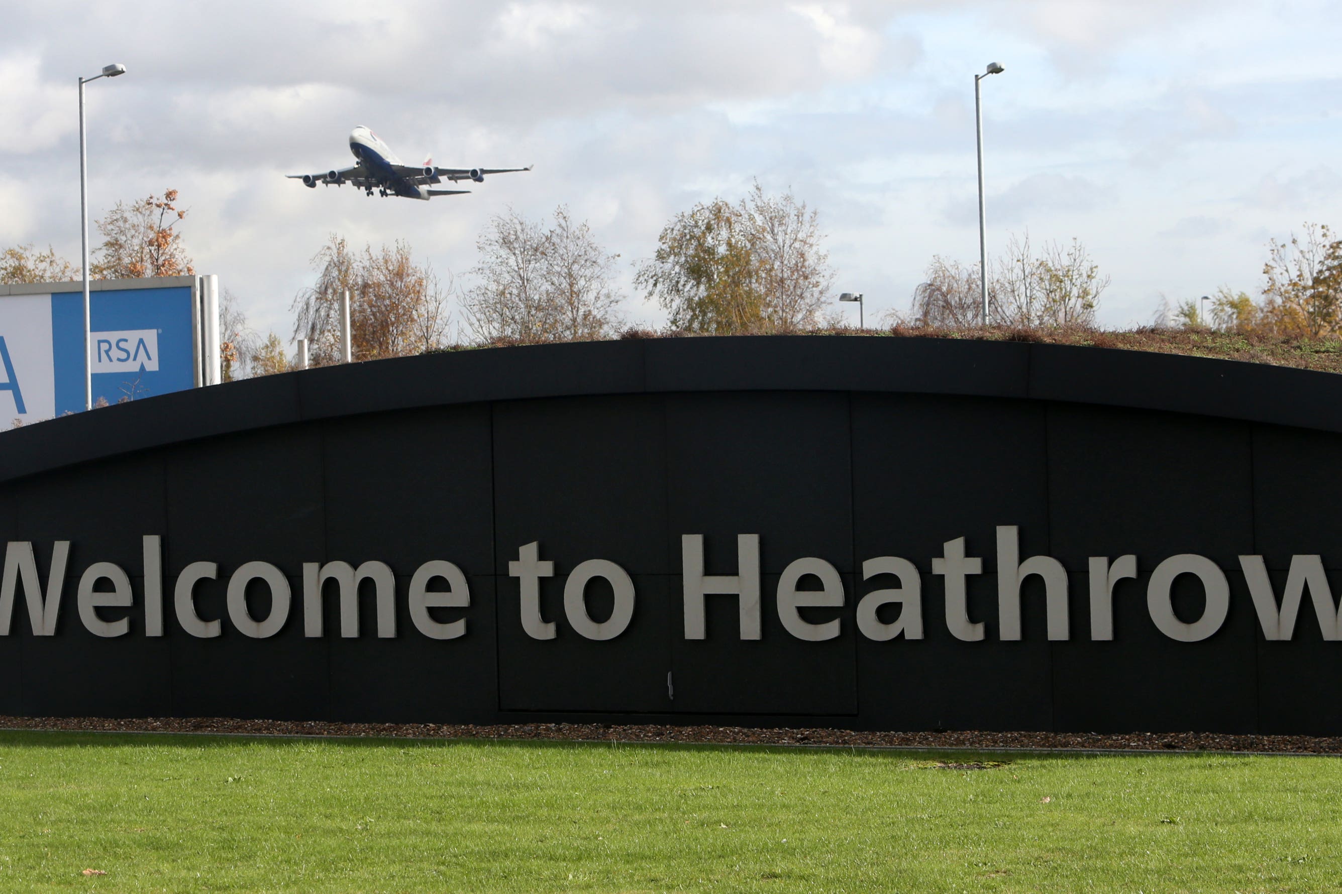 Heathrow Airport has swung to a first quarter profit (PA)