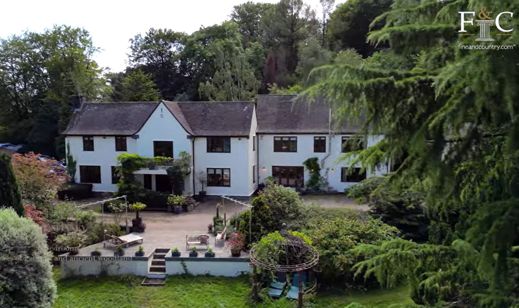 Charlotte Church’s former home The Spinney