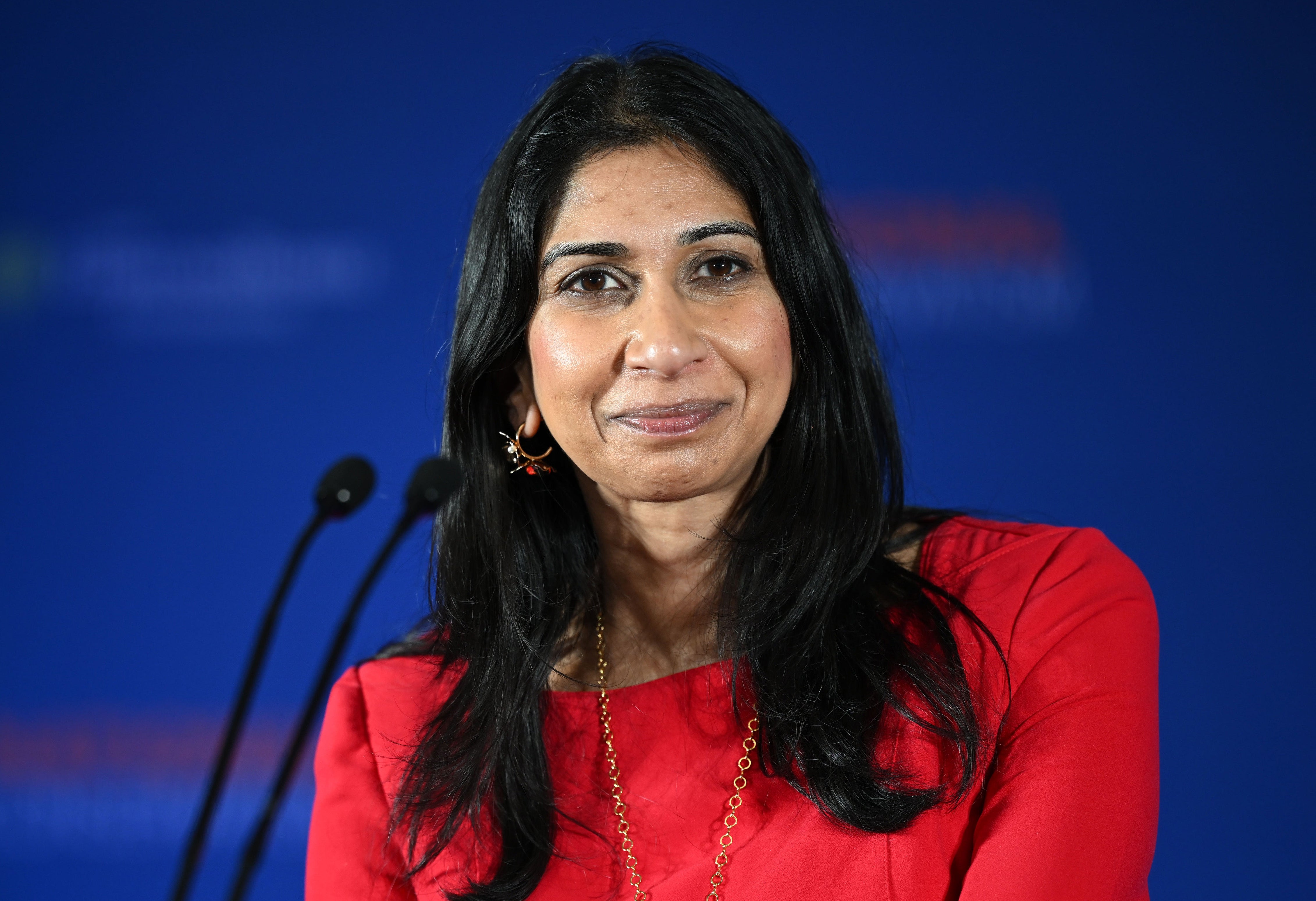 Suella Braverman piled pressure on the government to scrap the two-child benefit cap