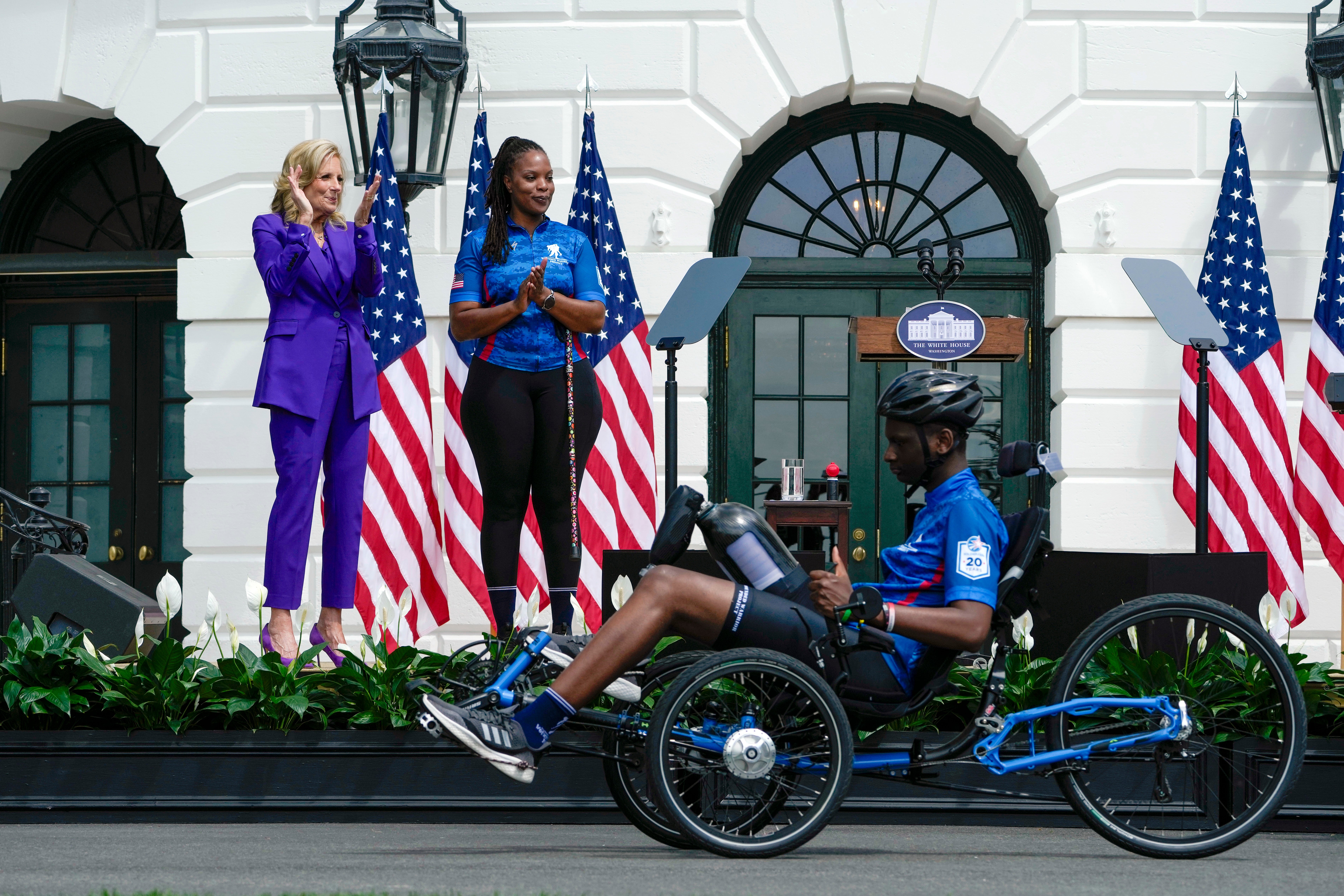 Jill Biden Wounded Warrior Ride