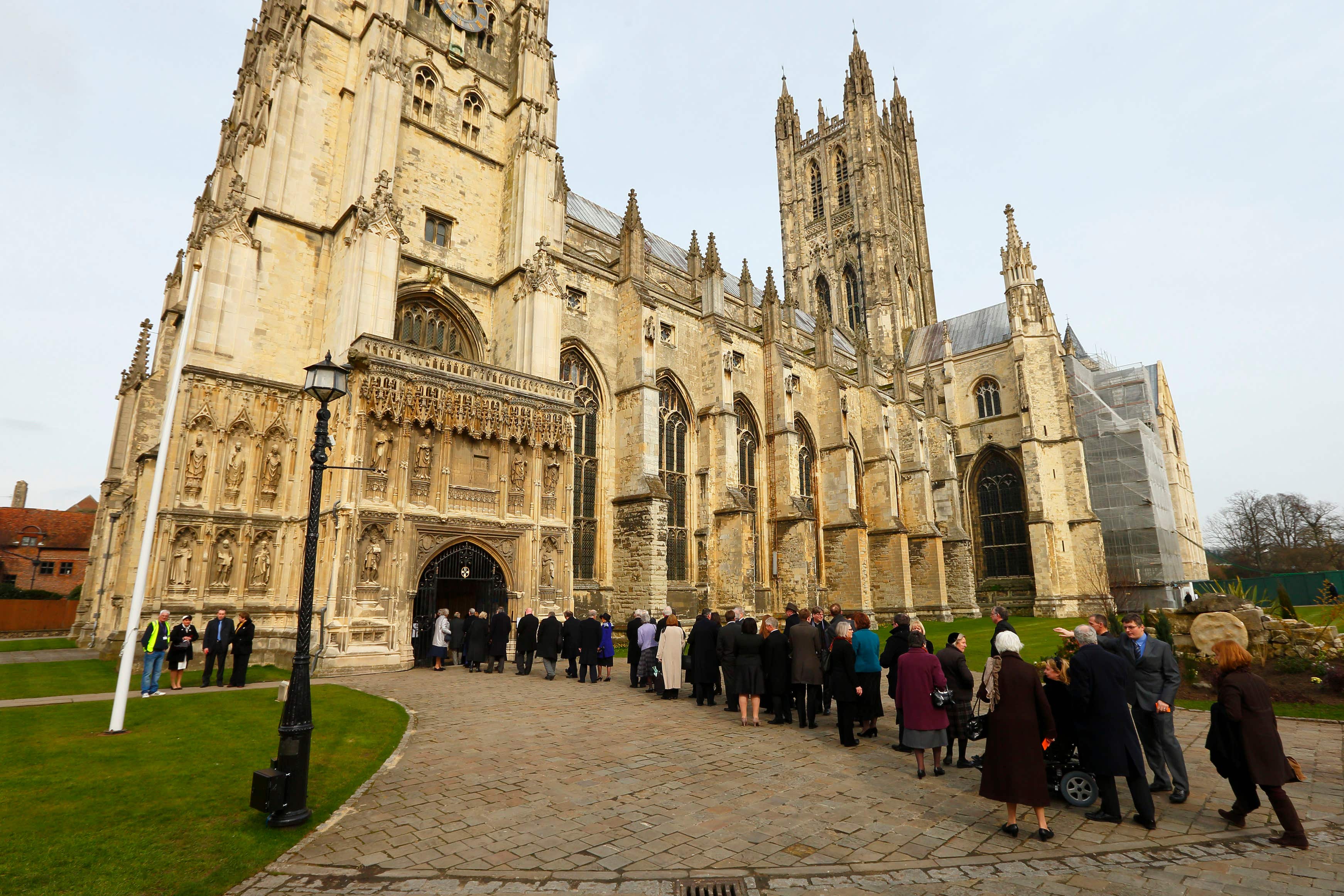 Canterbury Cathedral issued a statement after the murder