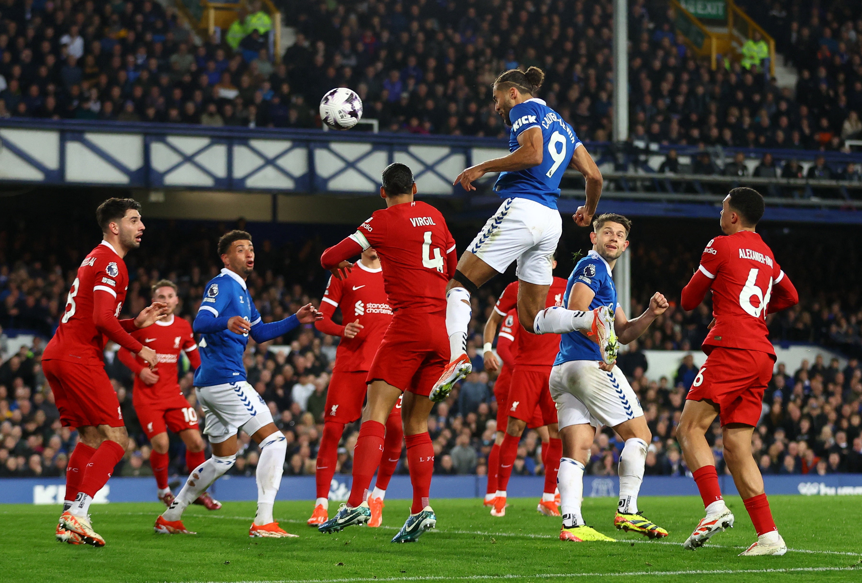 Calvert-Lewin punished Liverpool, who were sloppy throughout