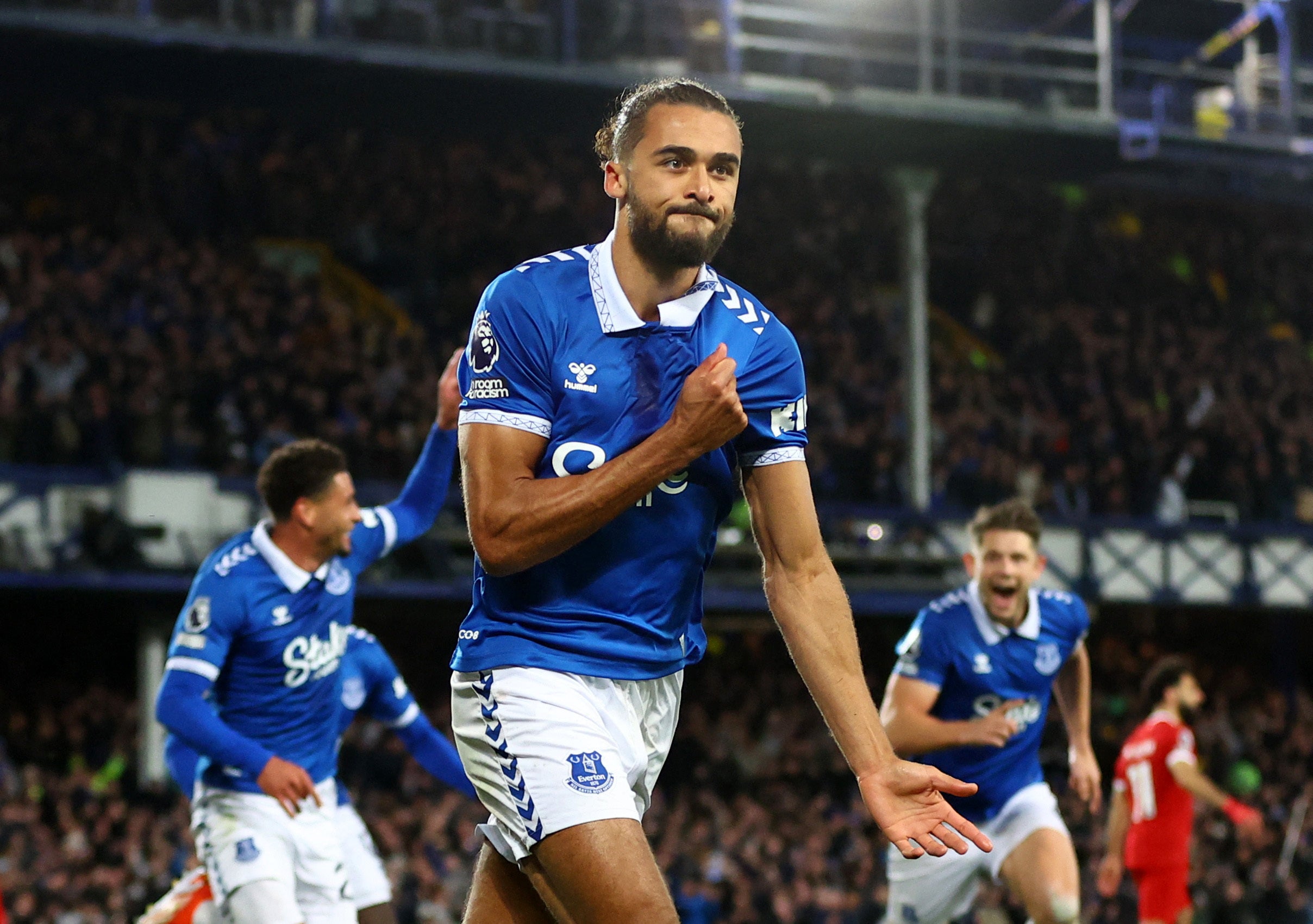 Dominic Calvert-Lewin is being linked with a move to Manchester United