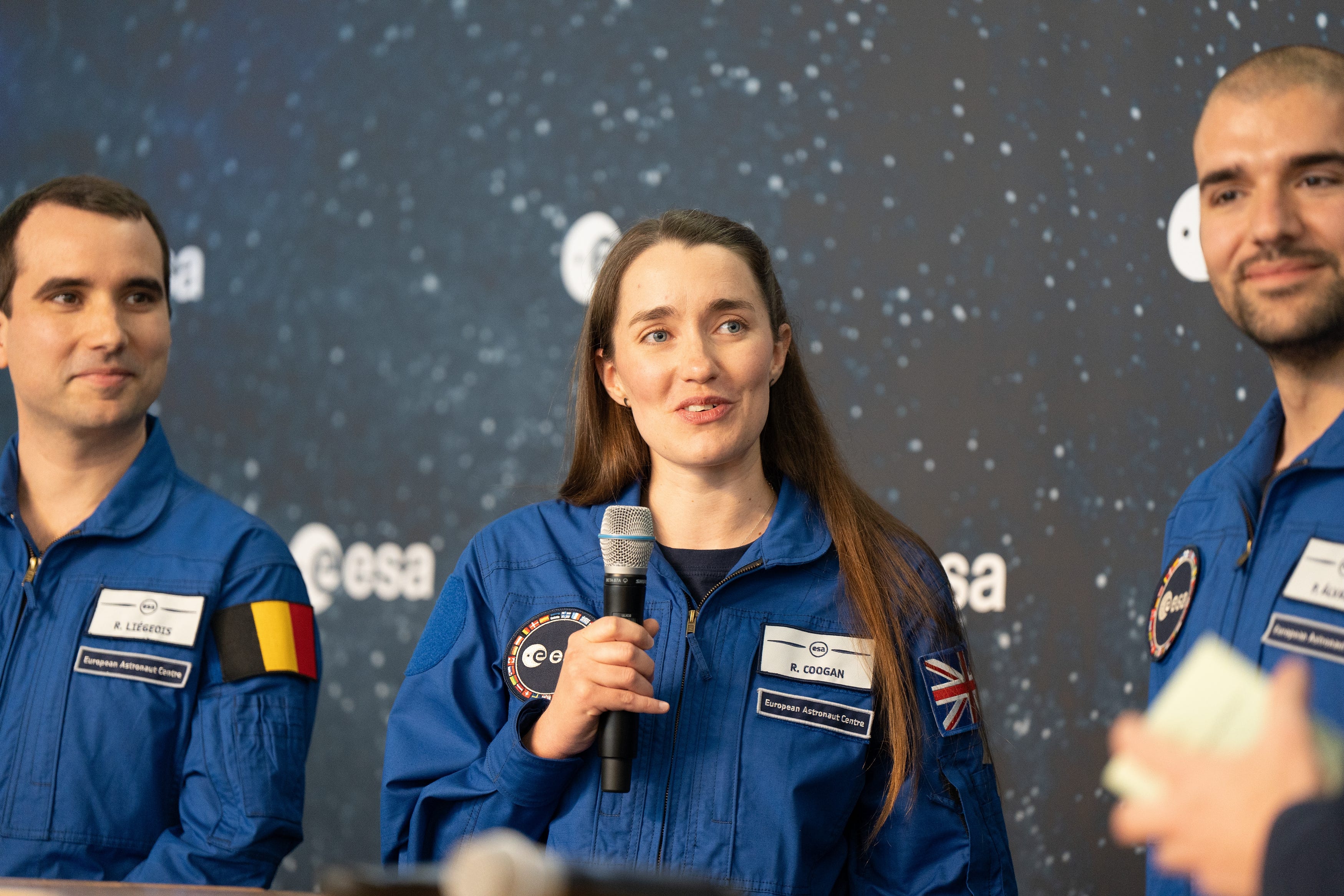 British astronaut Rosemary Coogan (P. Sebirot/ESA/PA)