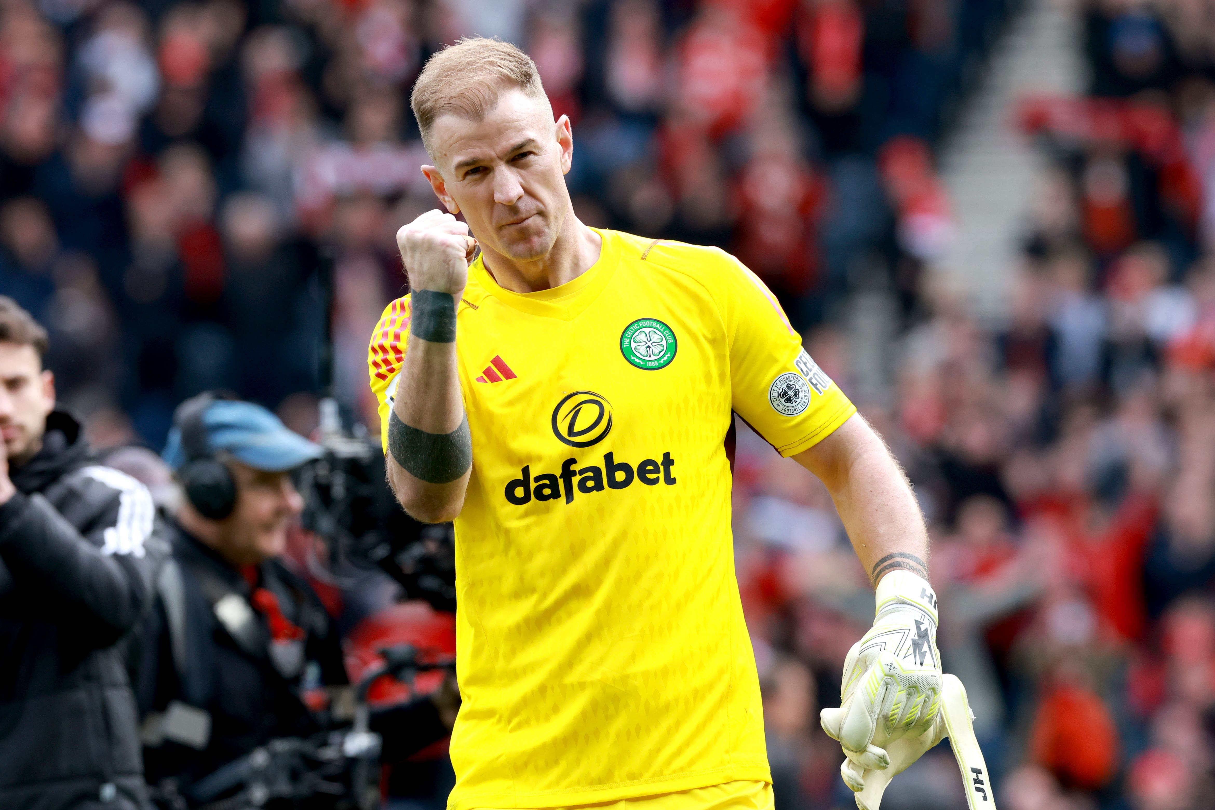 Joe Hart has six games left before retiring (Steve Welsh/PA)