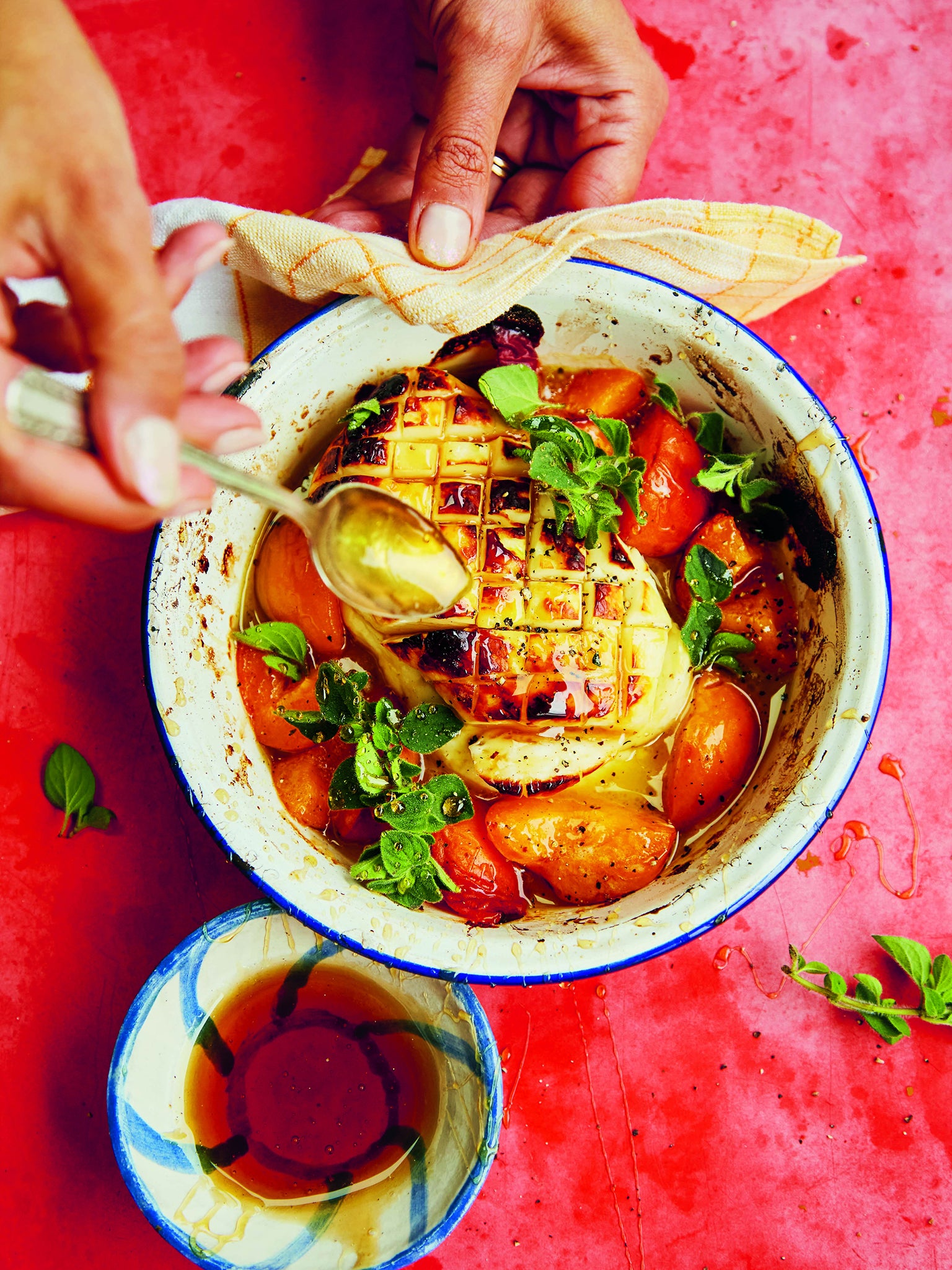 No one’s ever going be sad about a whole chunk of halloumi for dinner