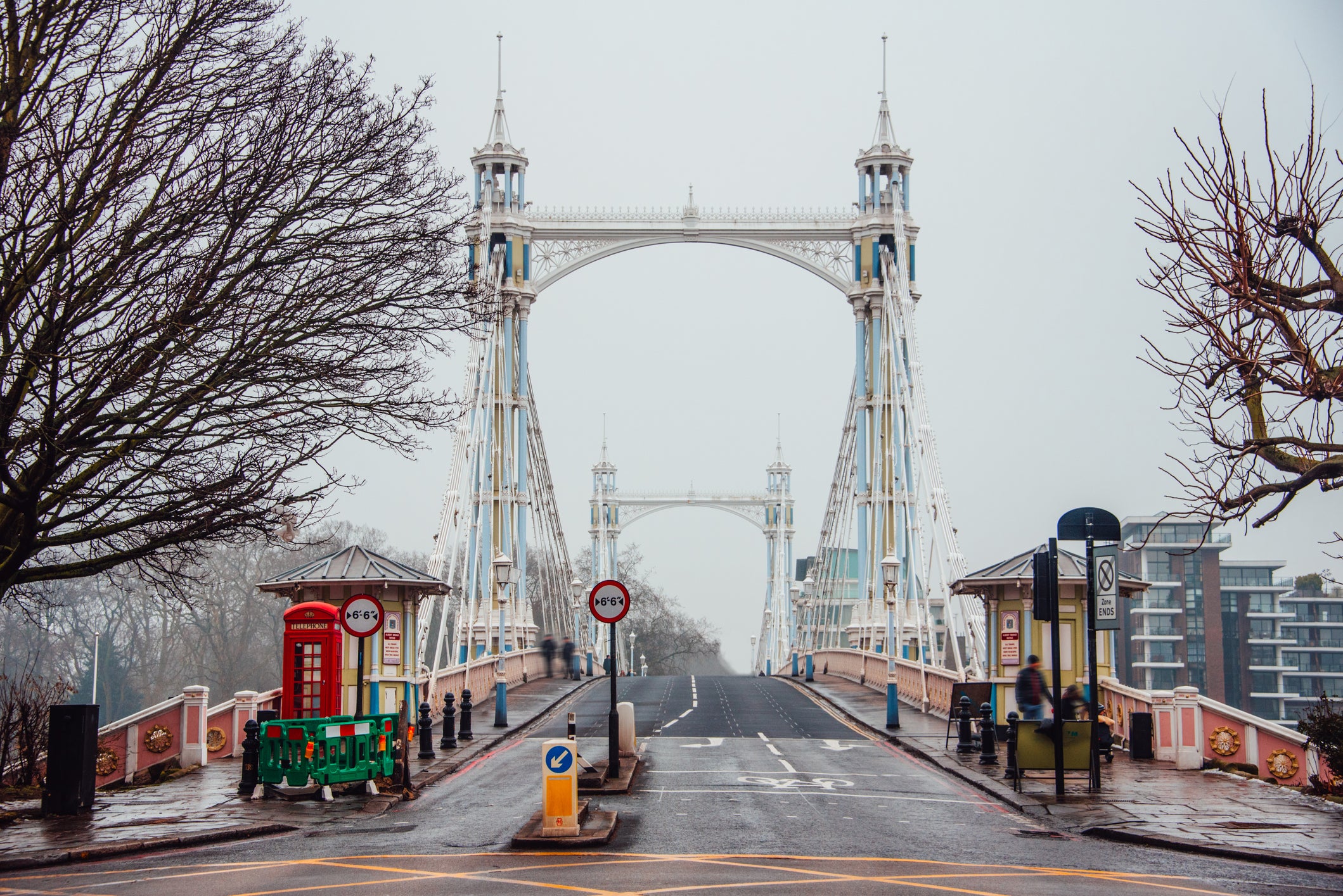 Protesters force both baby daddy’s to carry Bridget over Albert Bridge