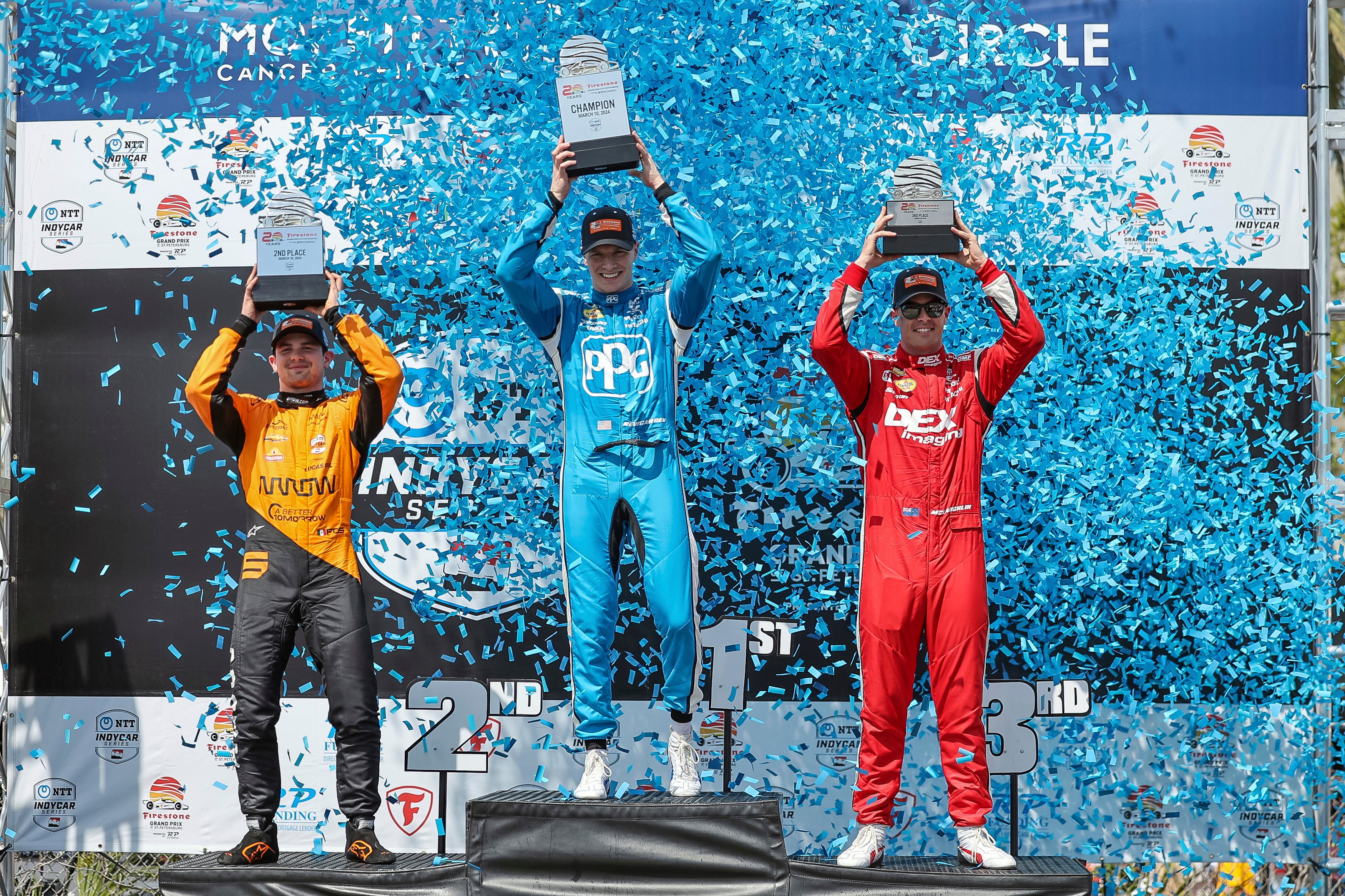 IndyCar Newgarden Disqualified Auto Racing