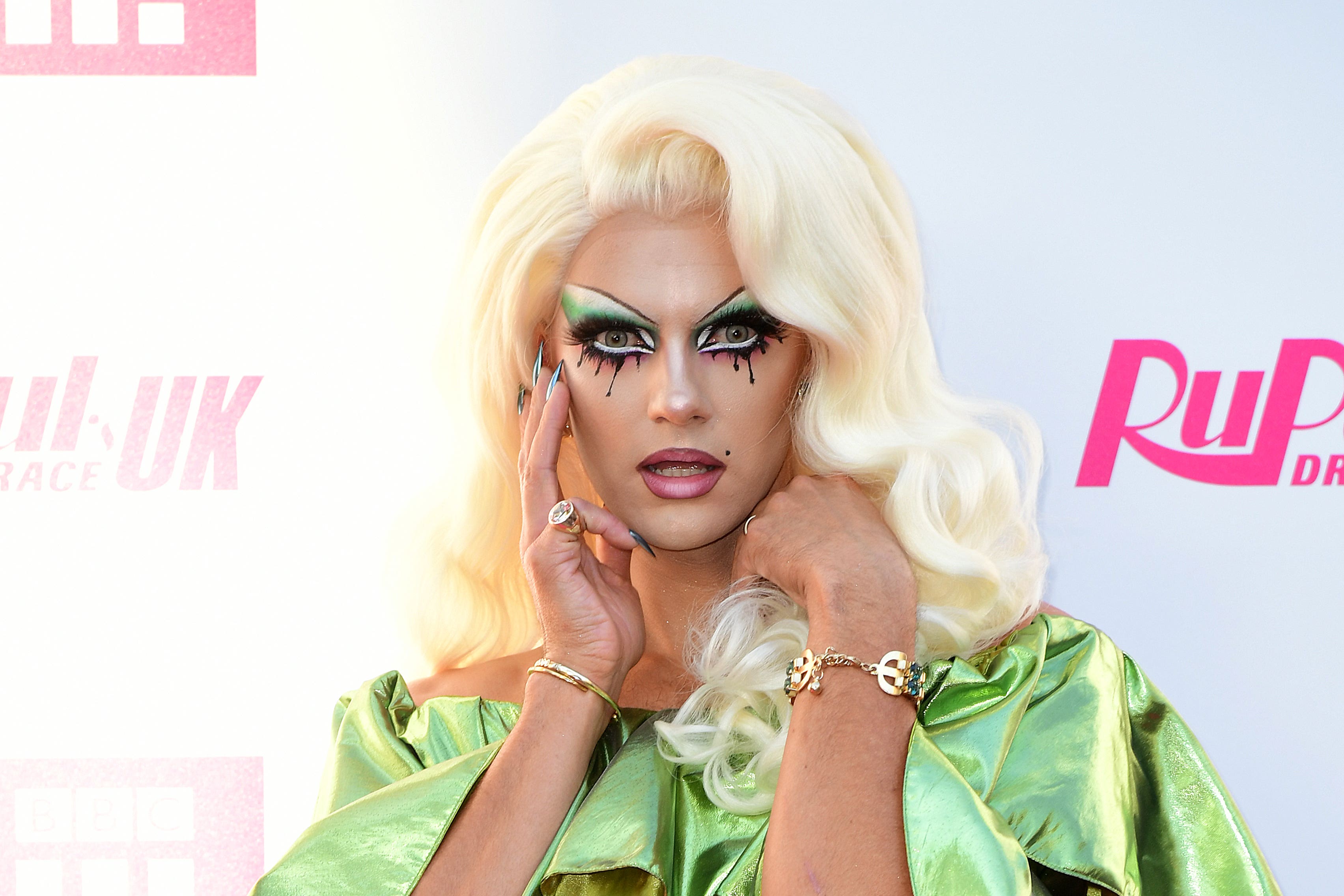 Crystal attending the RuPaul Drag race premiere, Bloomsbury Ballroom, London (PA)