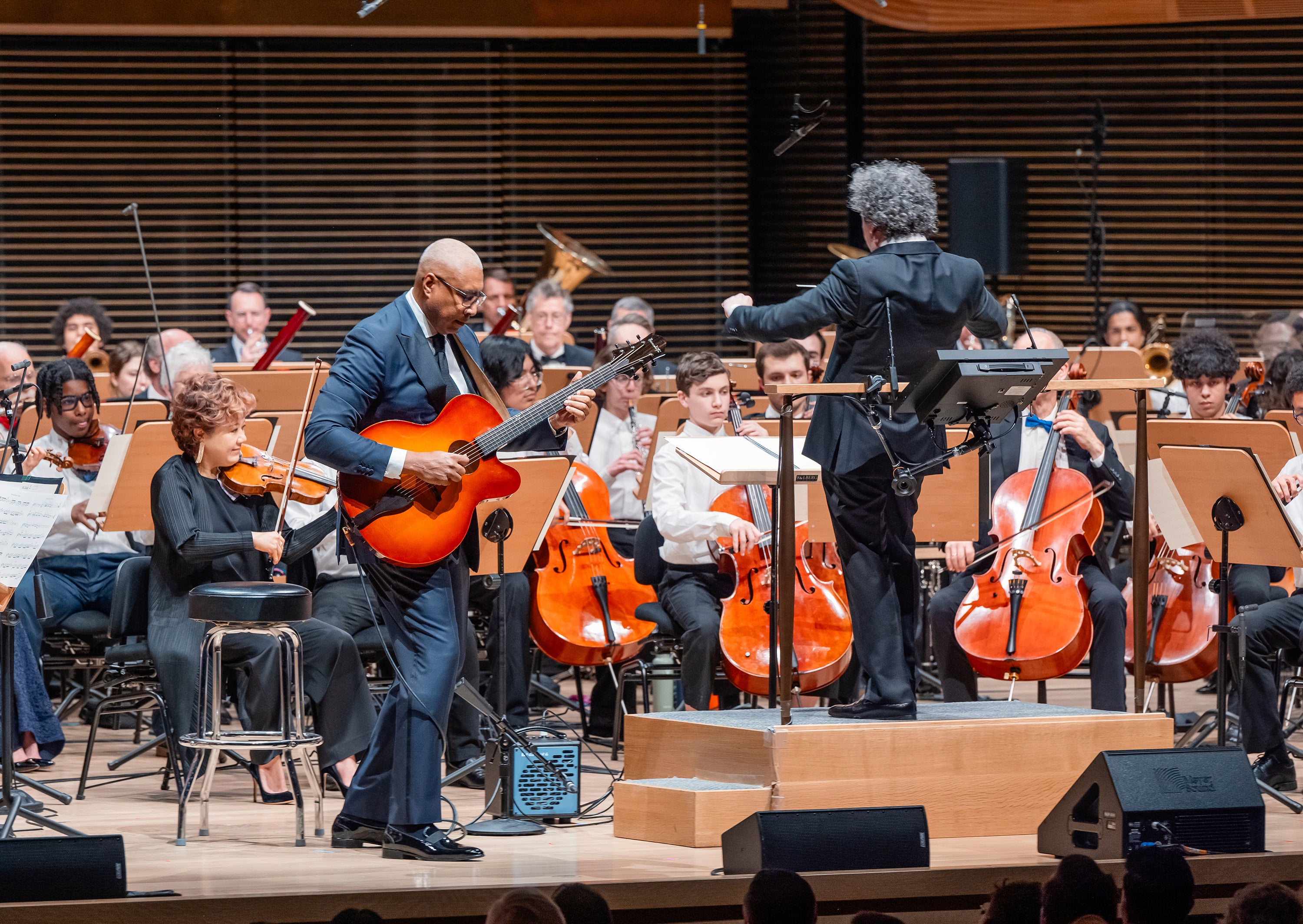 Bernie Williams-New York Philharmonic Debut