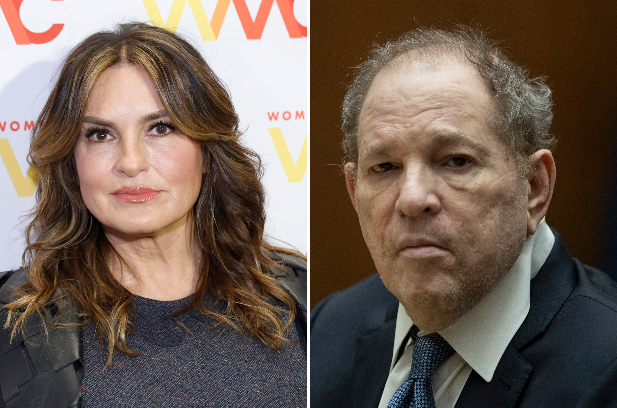 Mariska Hargitay and Harvey Weinstein